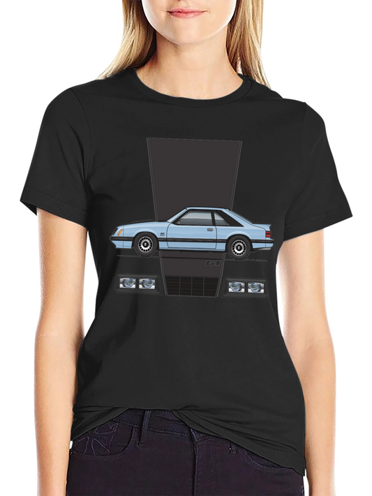 Retro Mustang GT T-Shirt - Classic Car Tee