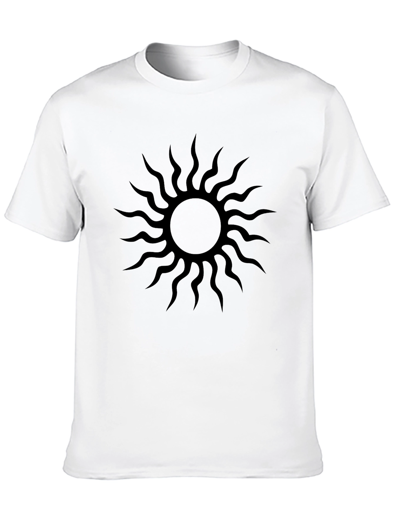Black Sun Graphic T-Shirt - Stylish Casual Wear