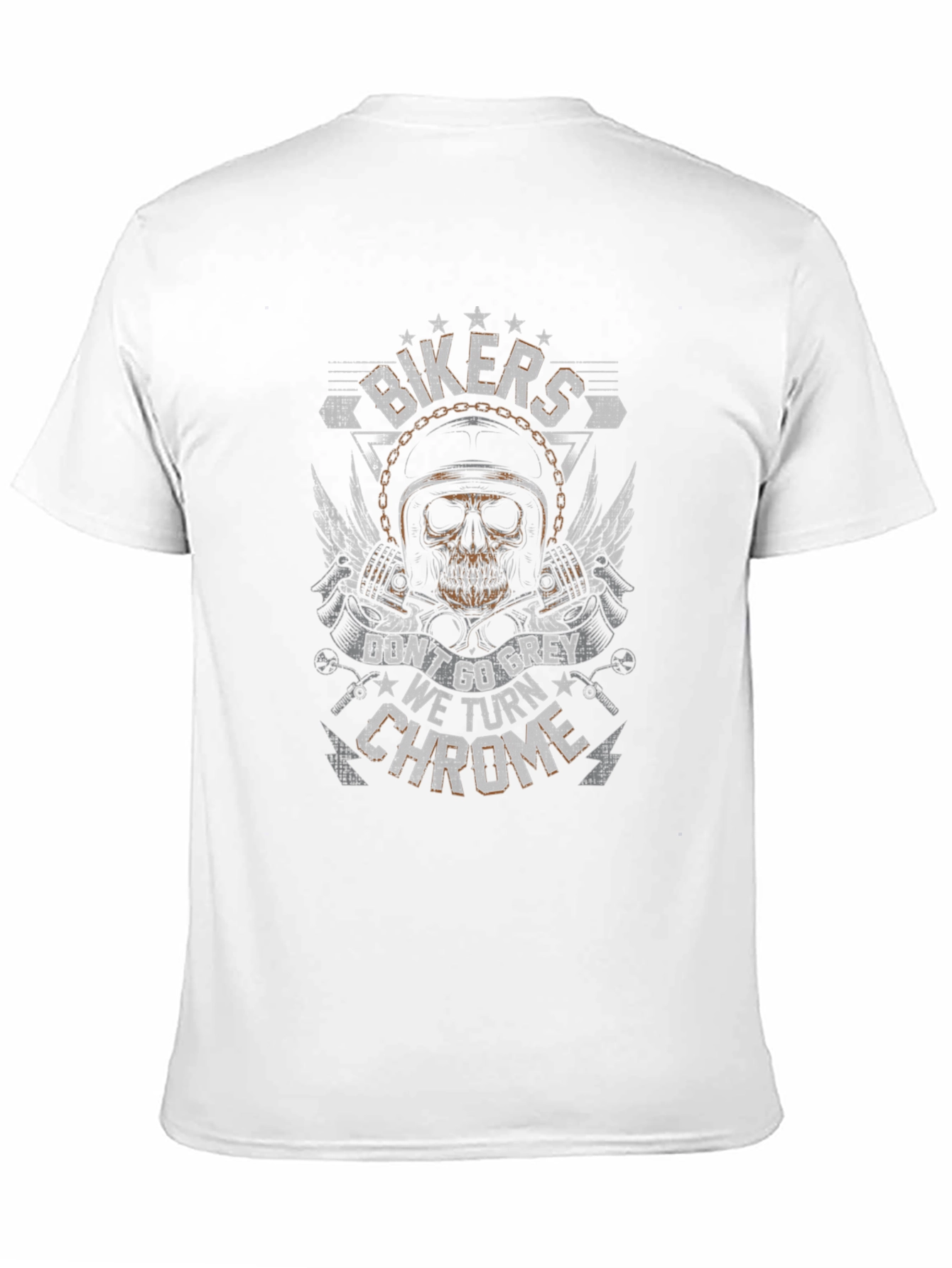 Bikers Chrome T-Shirt: Ride in Style!