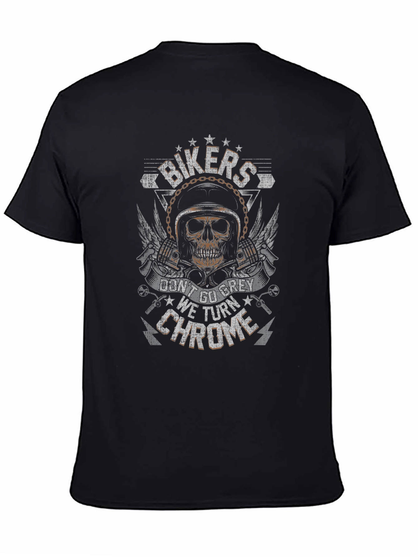 Bikers Chrome T-Shirt: Ride in Style!