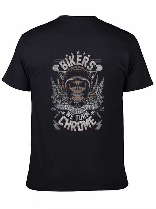 Bikers Chrome T-Shirt: Ride in Style!