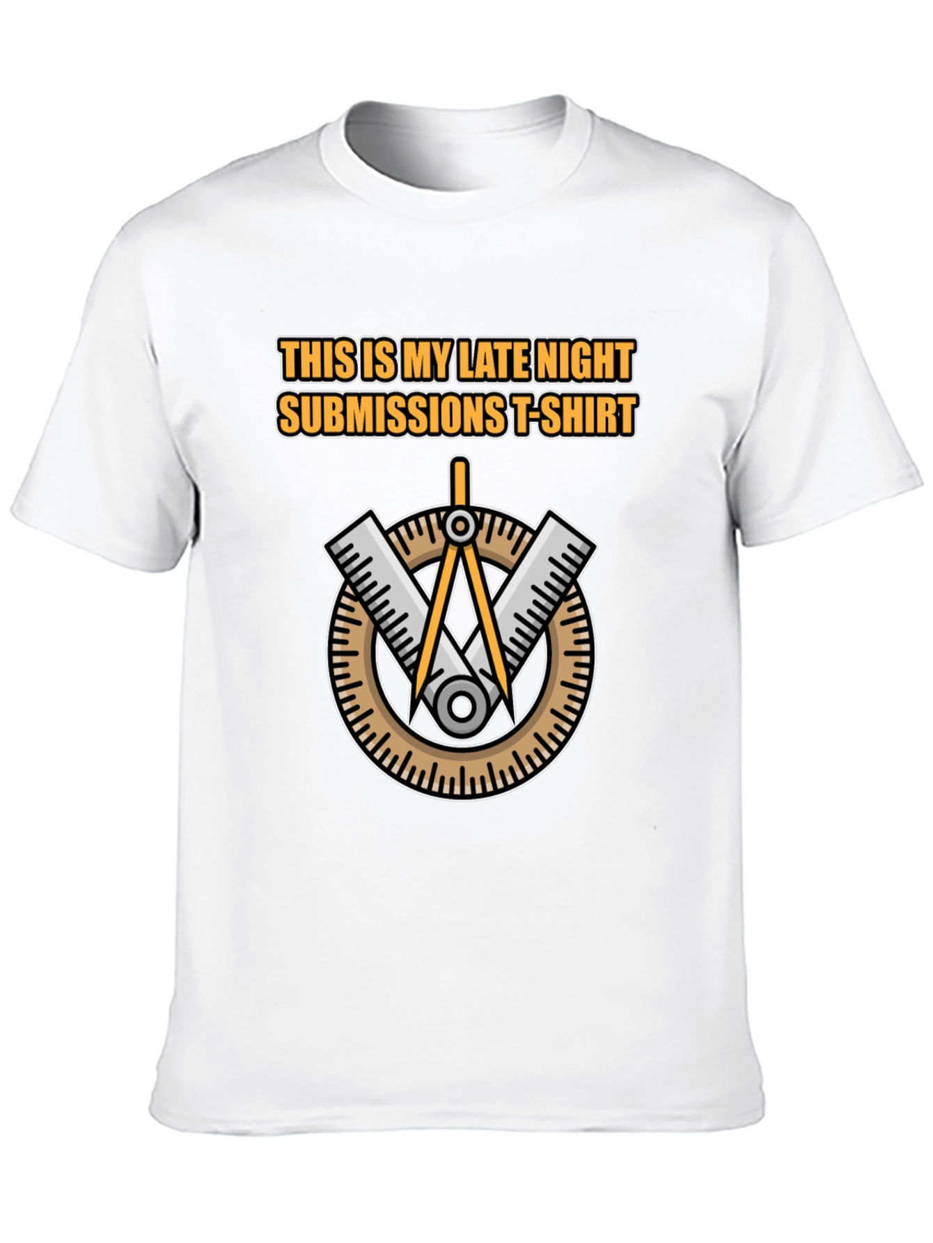 Late Night Submissions T-Shirt - Black Cotton Graphic Tee