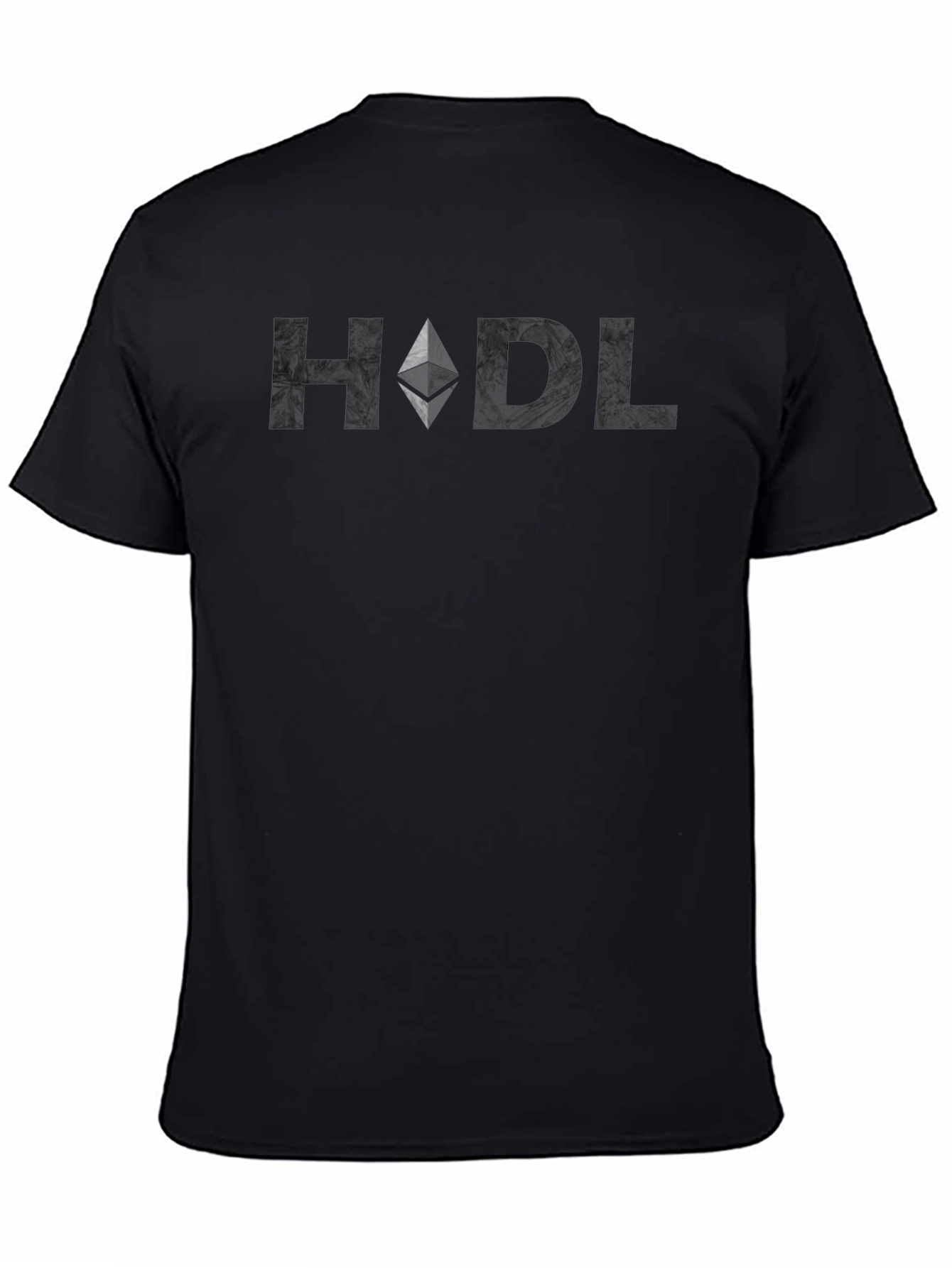 HODL Ethereum Crypto Black T-Shirt