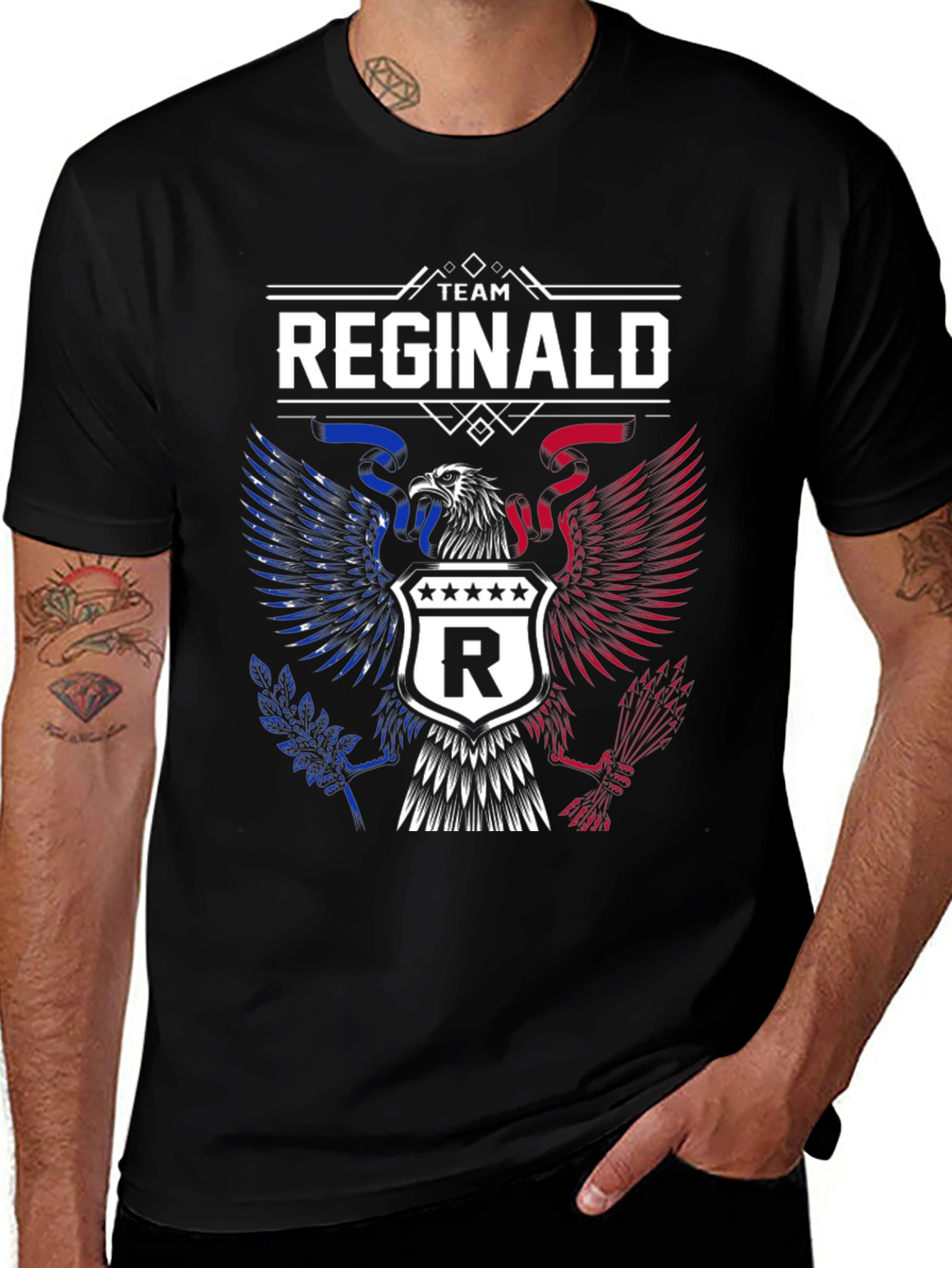 Team Reginald Patriotic Eagle T-Shirt