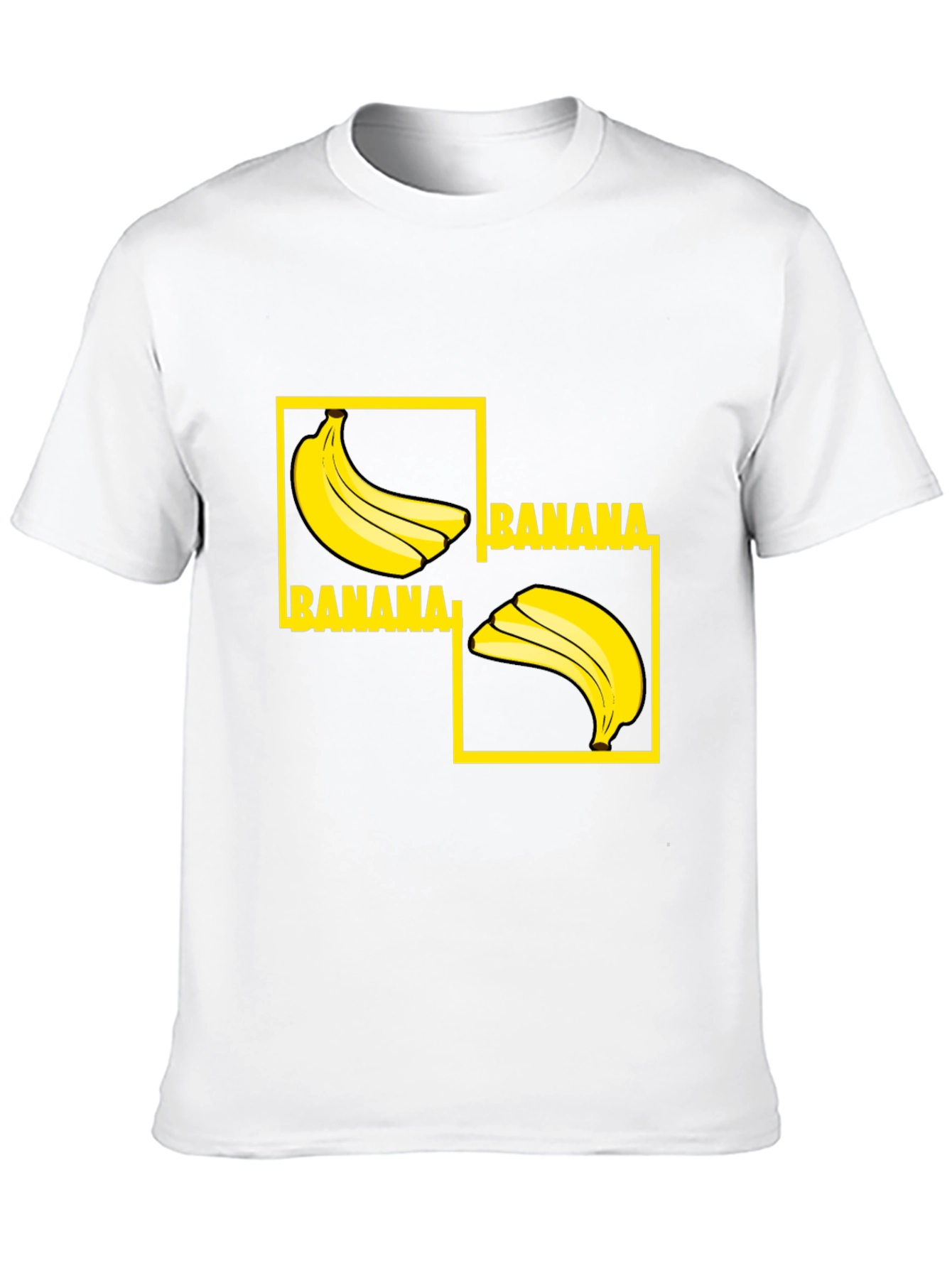 Banana Graphic Tee - Quirky & Fun Black T-Shirt