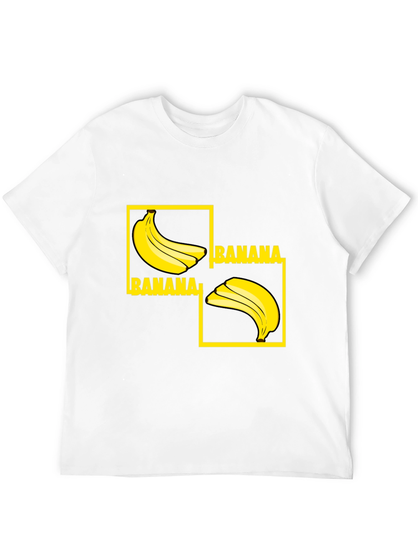 Banana Graphic Tee - Quirky & Fun Black T-Shirt