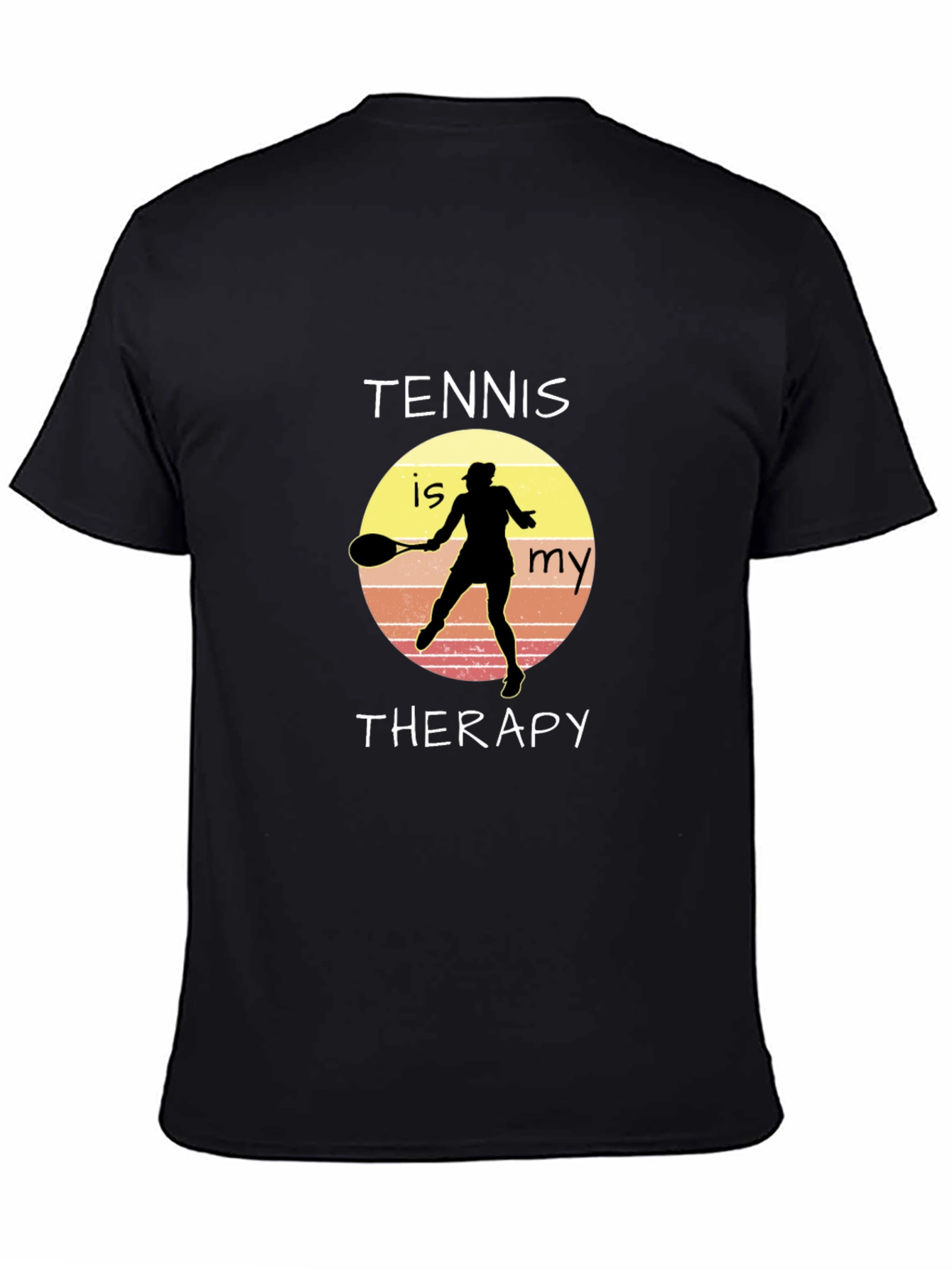 Tennis is My Therapy Graphic T-Shirt