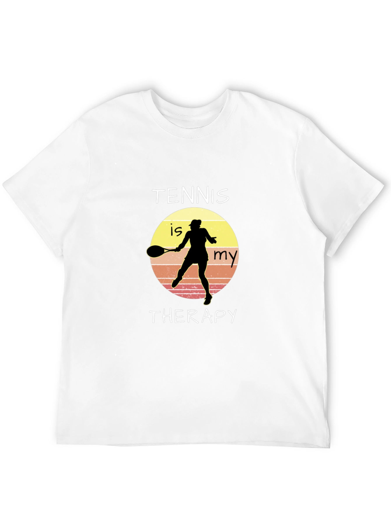 Tennis is My Therapy Graphic T-Shirt