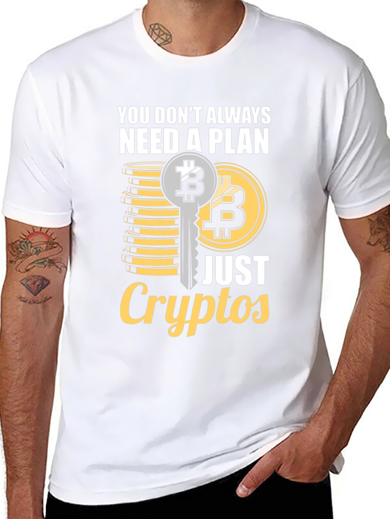 Crypto T-Shirt: You Dont Always Need a Plan