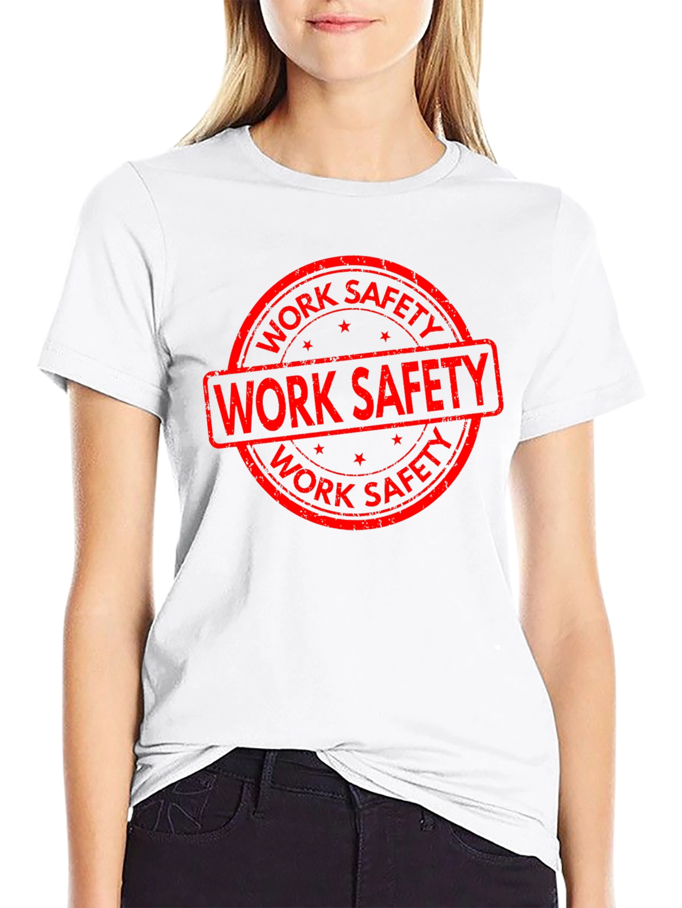 Work Safety Graphic Tee - Black