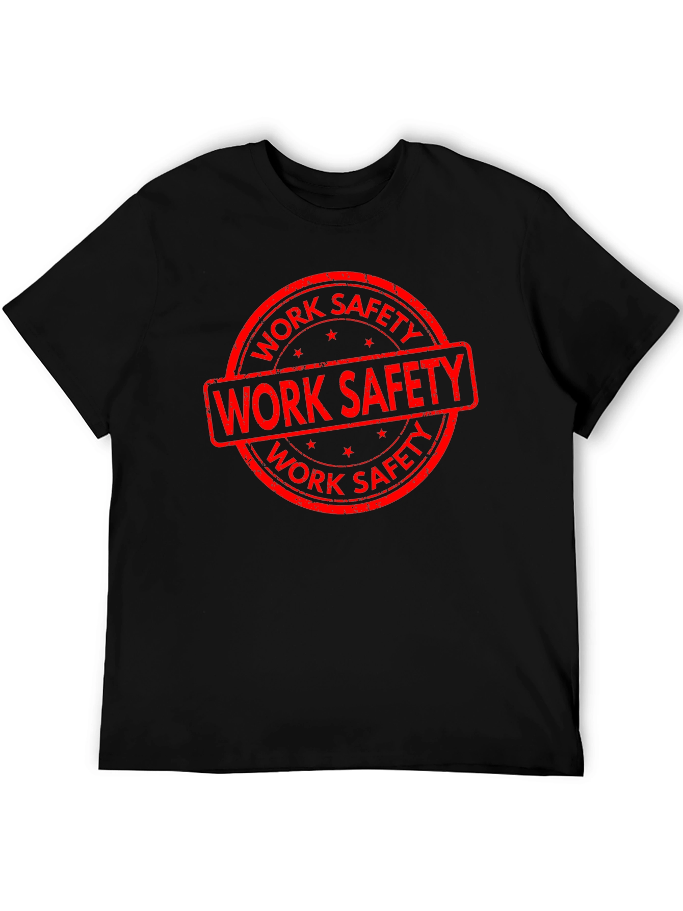 Work Safety Graphic Tee - Black