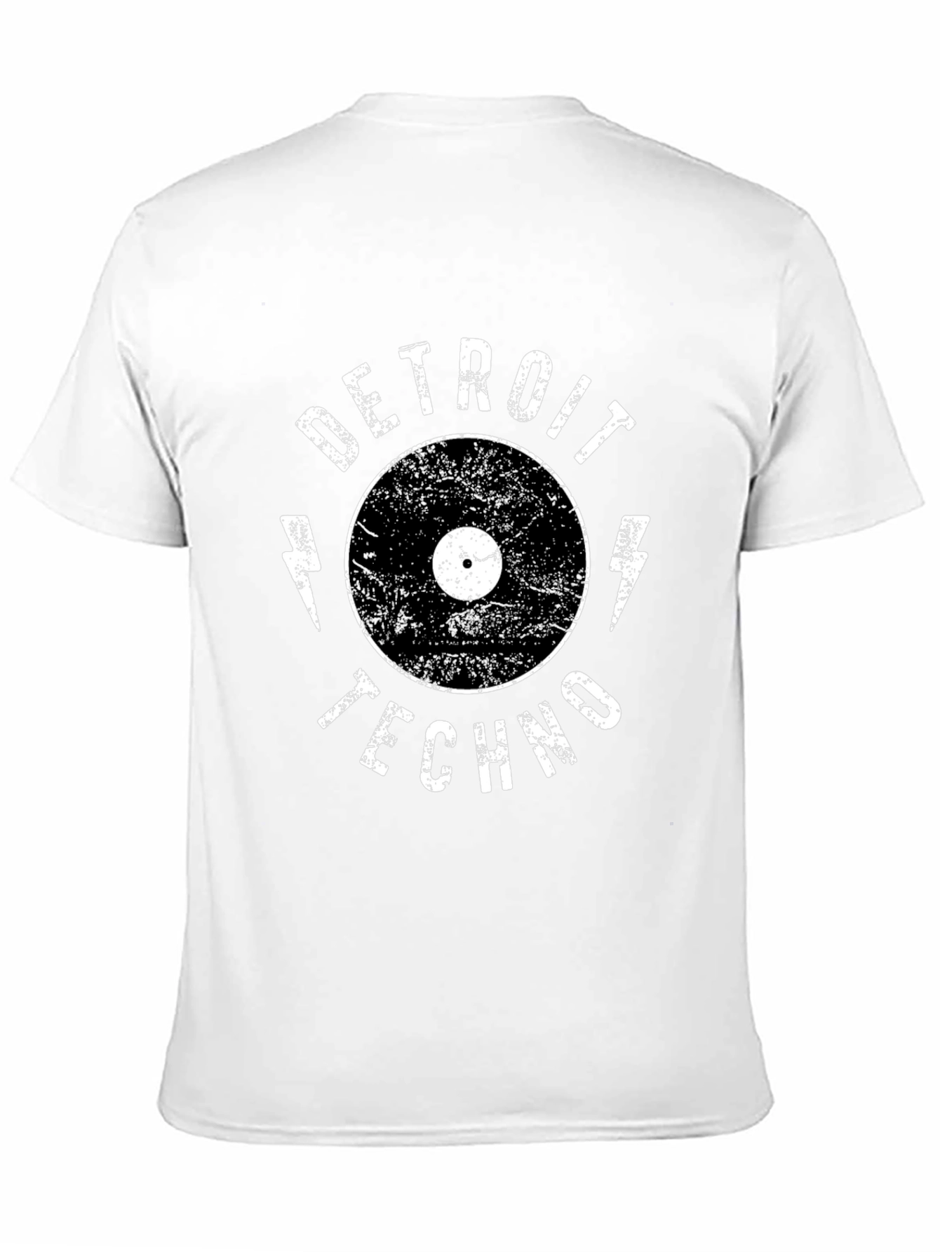 Detroit Techno Record Graphic T-Shirt