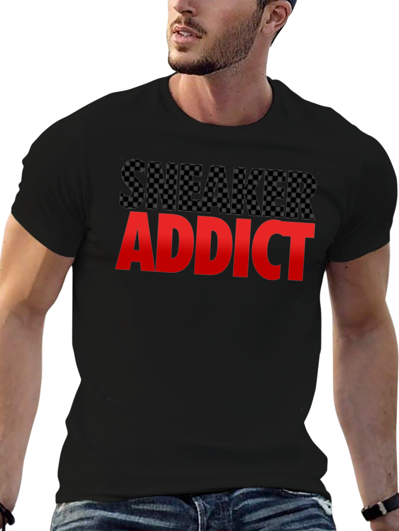 Sneaker Addict Black T-Shirt