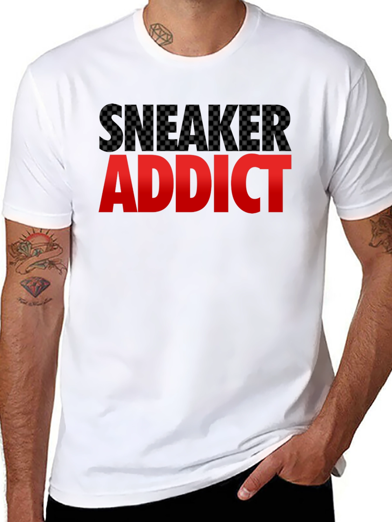 Sneaker Addict Black T-Shirt