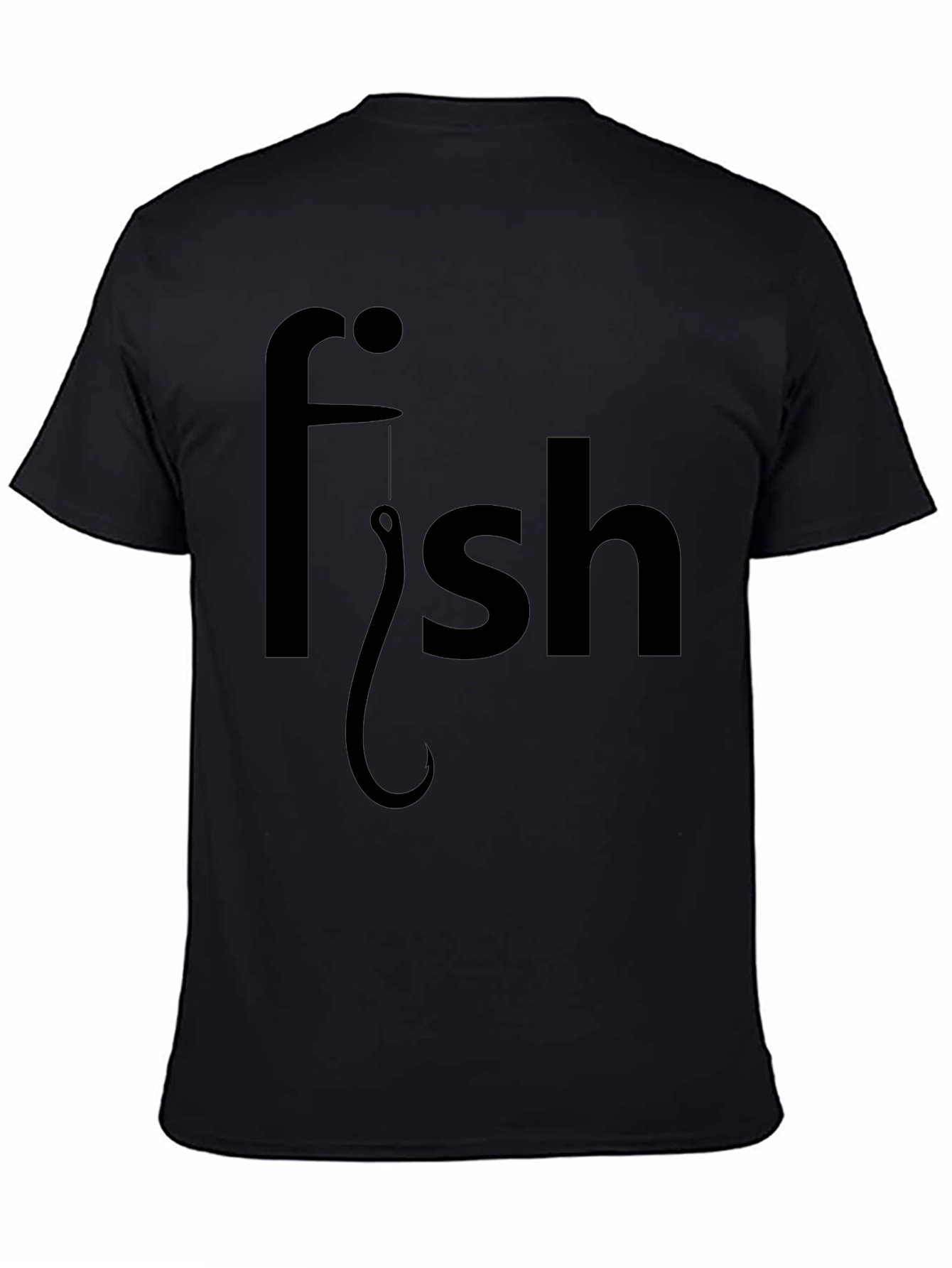 Funny Fishing T-Shirt - Fish Hook Design