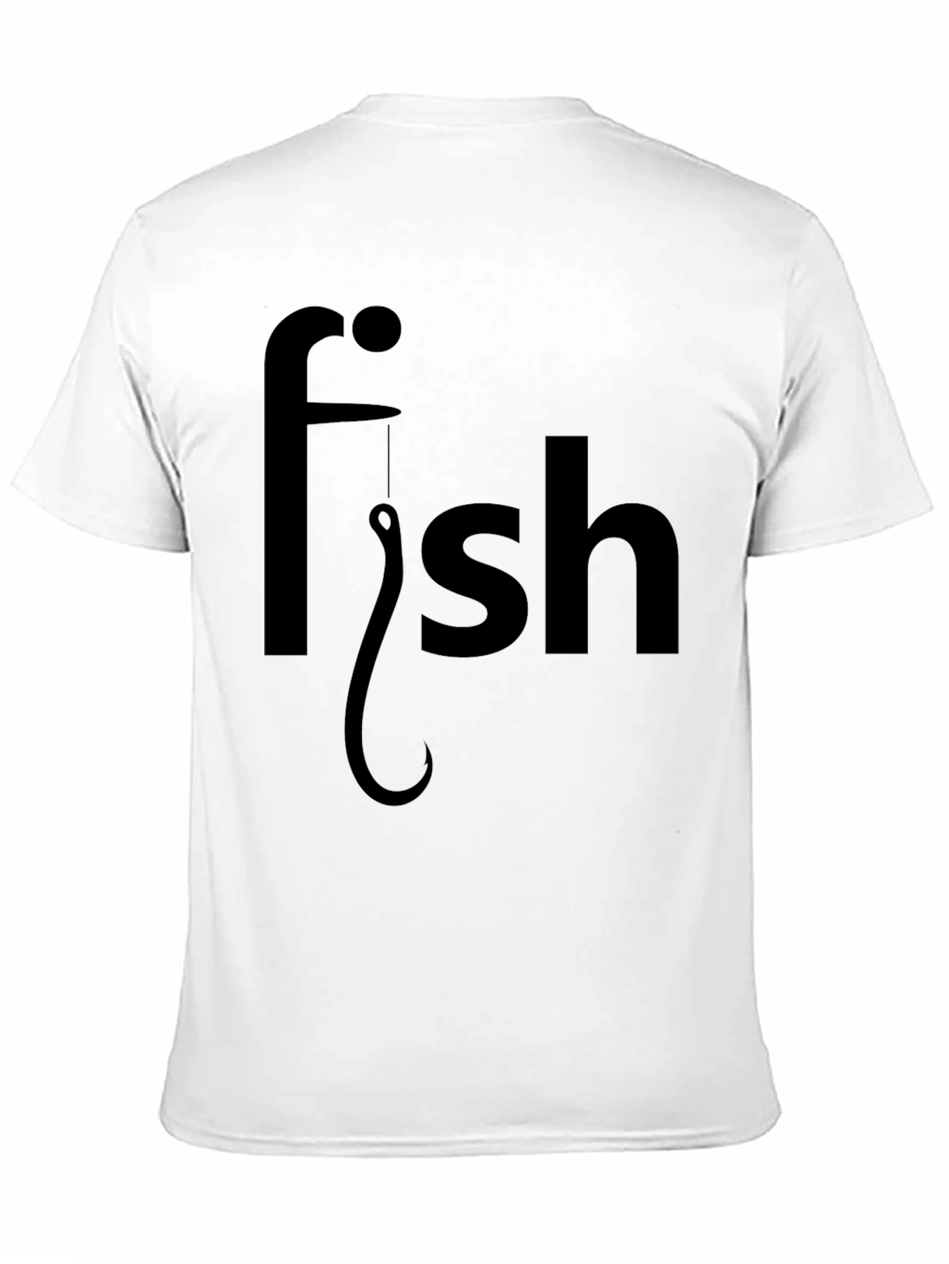 Funny Fishing T-Shirt - Fish Hook Design