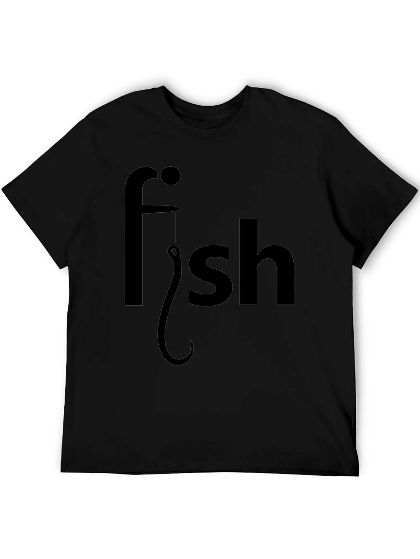 Funny Fishing T-Shirt - Fish Hook Design