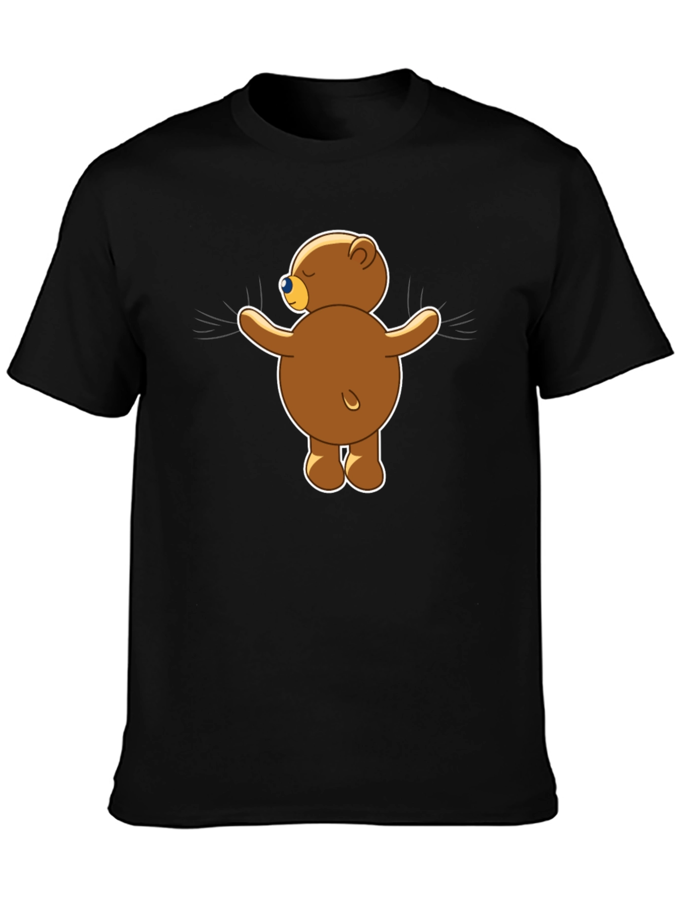Cute Teddy Bear Hugging You Graphic T-Shirt