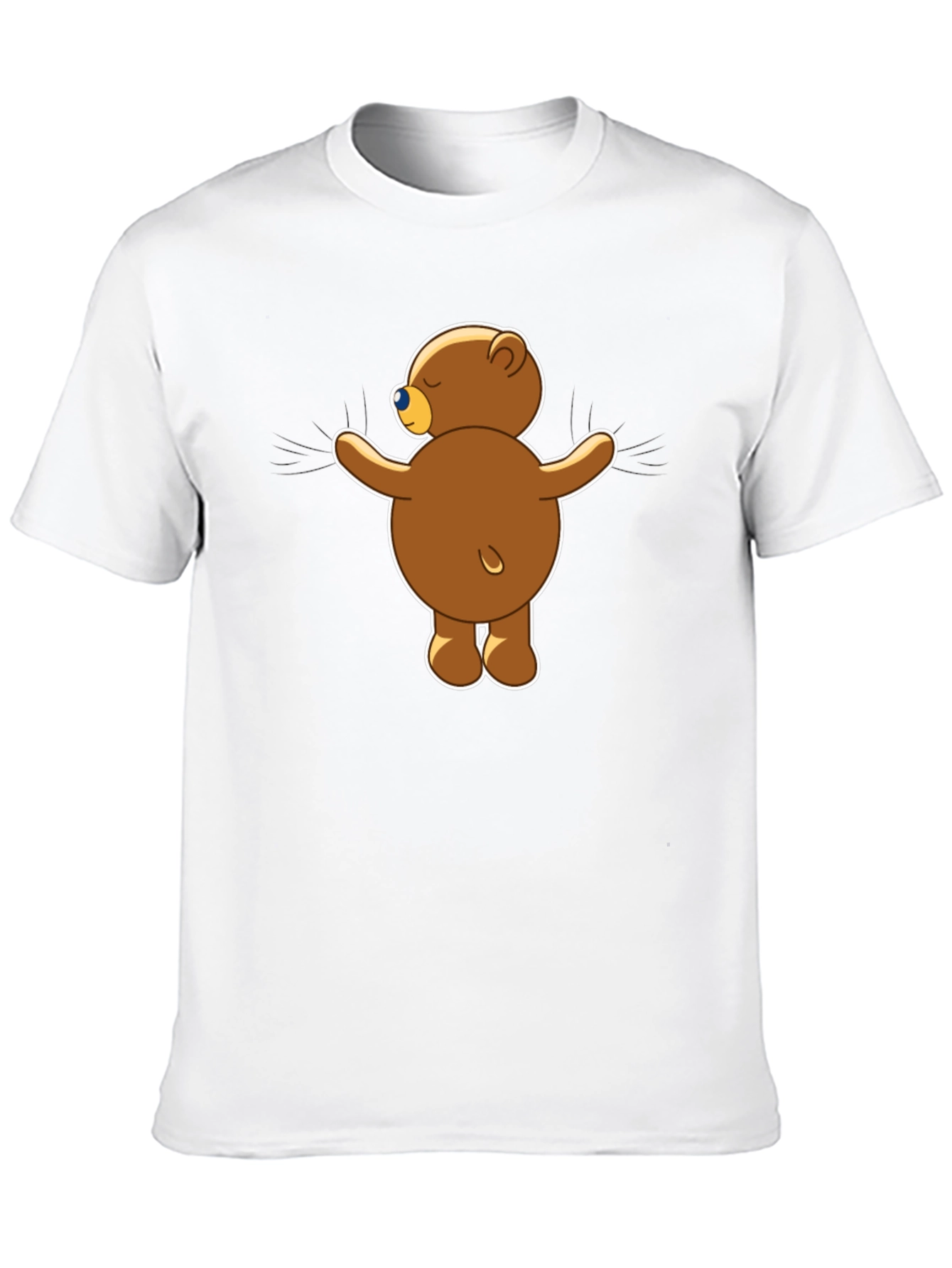 Cute Teddy Bear Hugging You Graphic T-Shirt