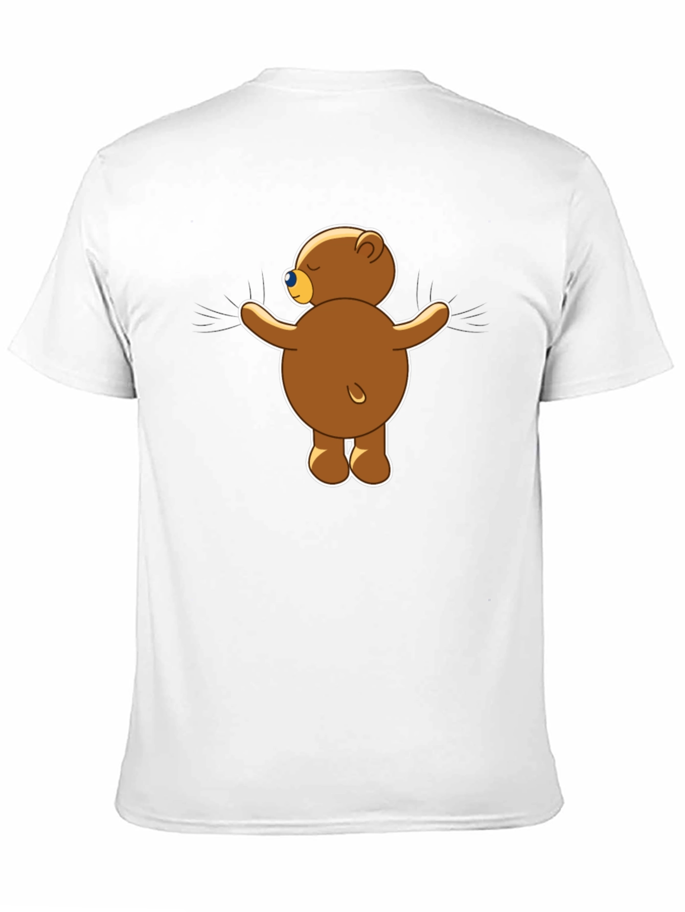 Cute Teddy Bear Hugging You Graphic T-Shirt