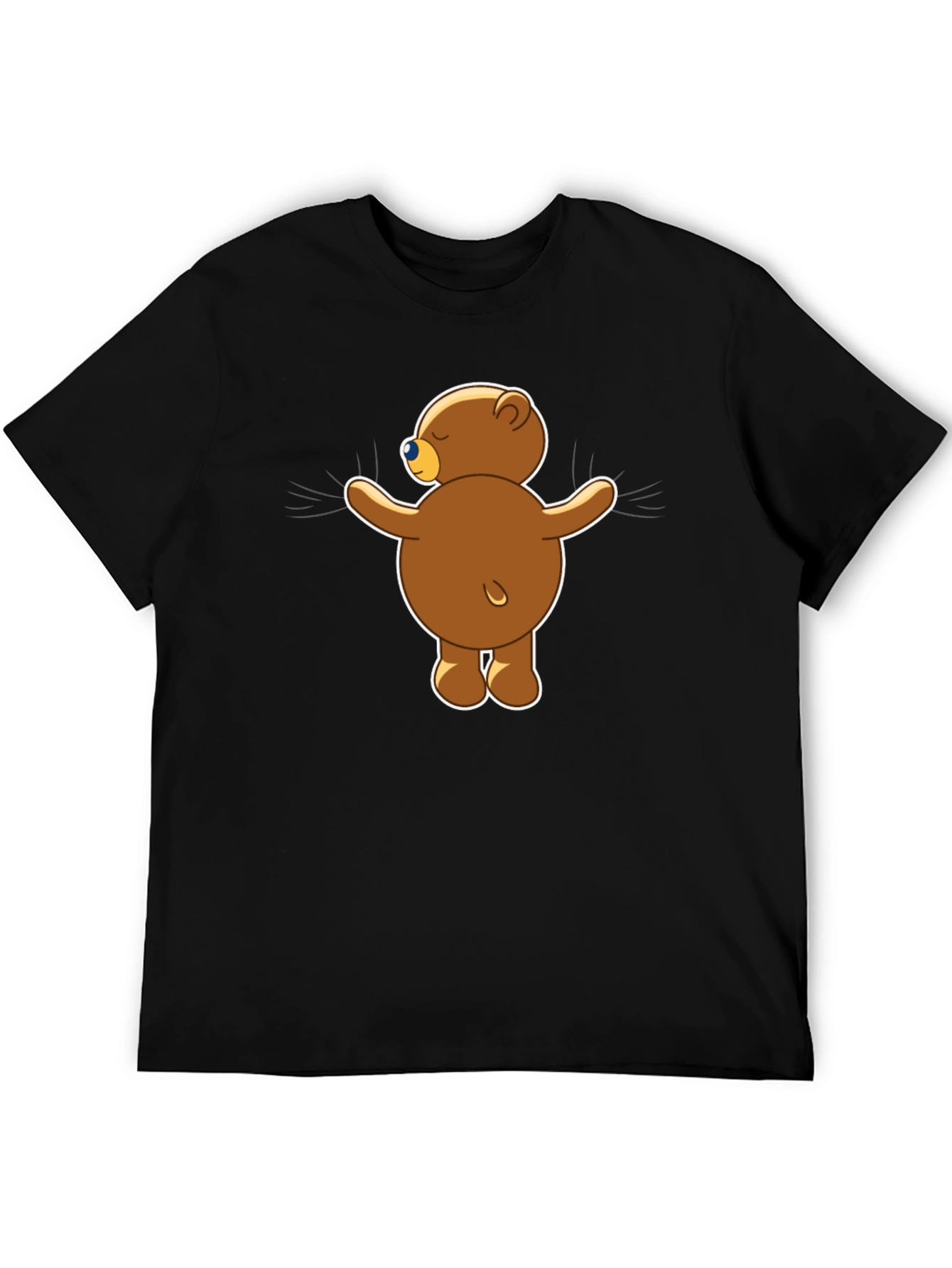 Cute Teddy Bear Hugging You Graphic T-Shirt