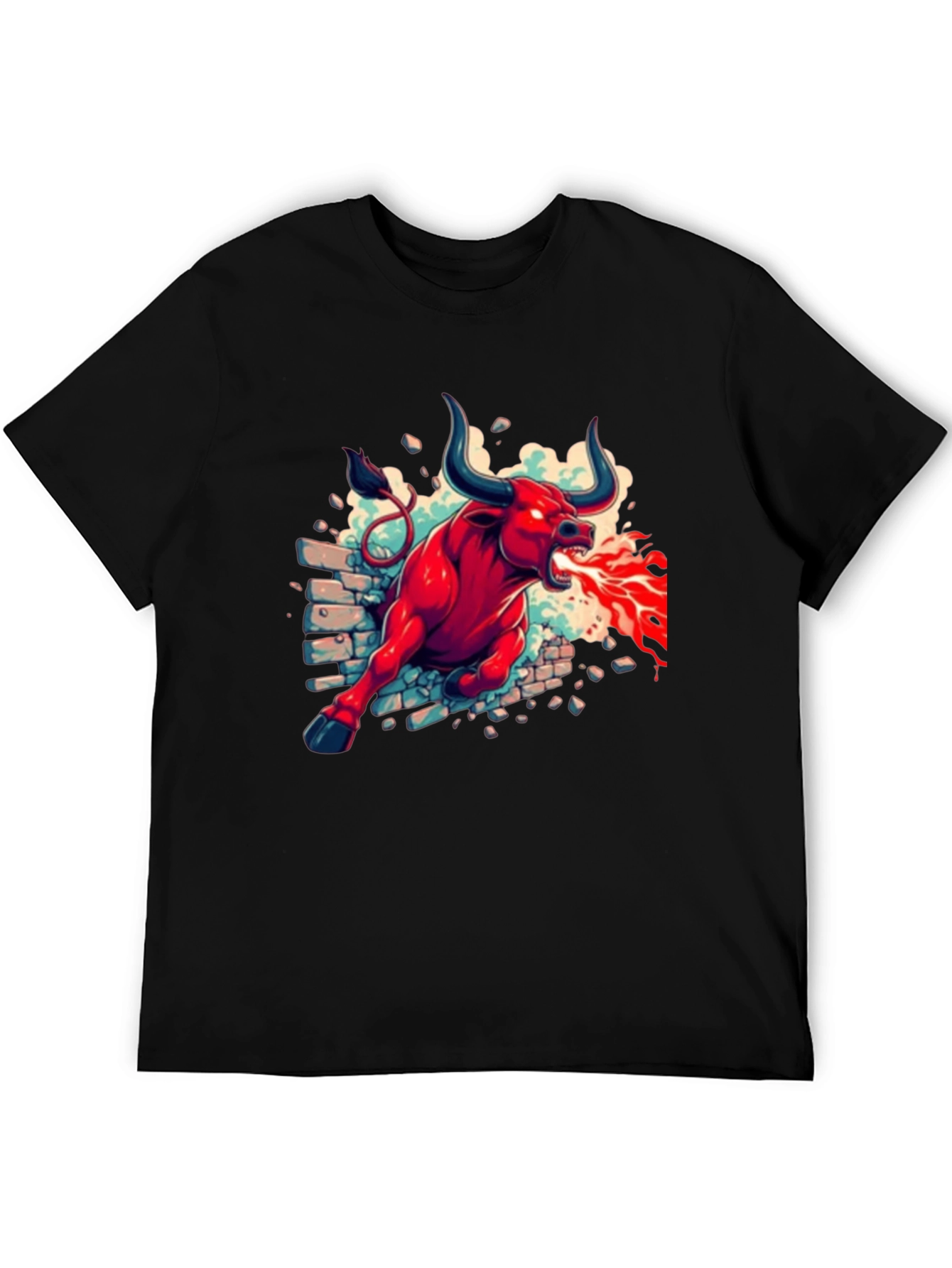 Raging Bull Graphic Tee - Fierce Style