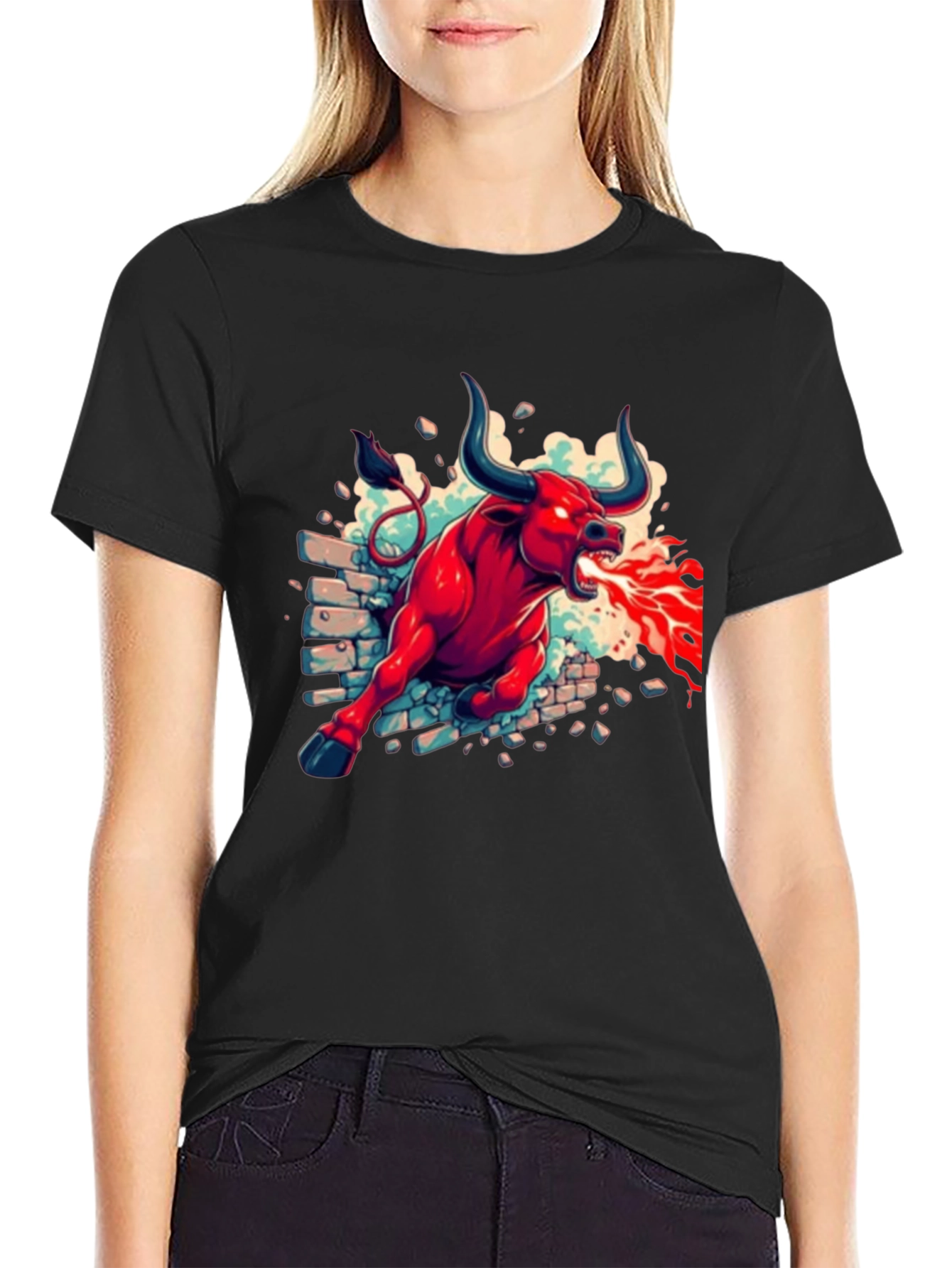 Raging Bull Graphic Tee - Fierce Style