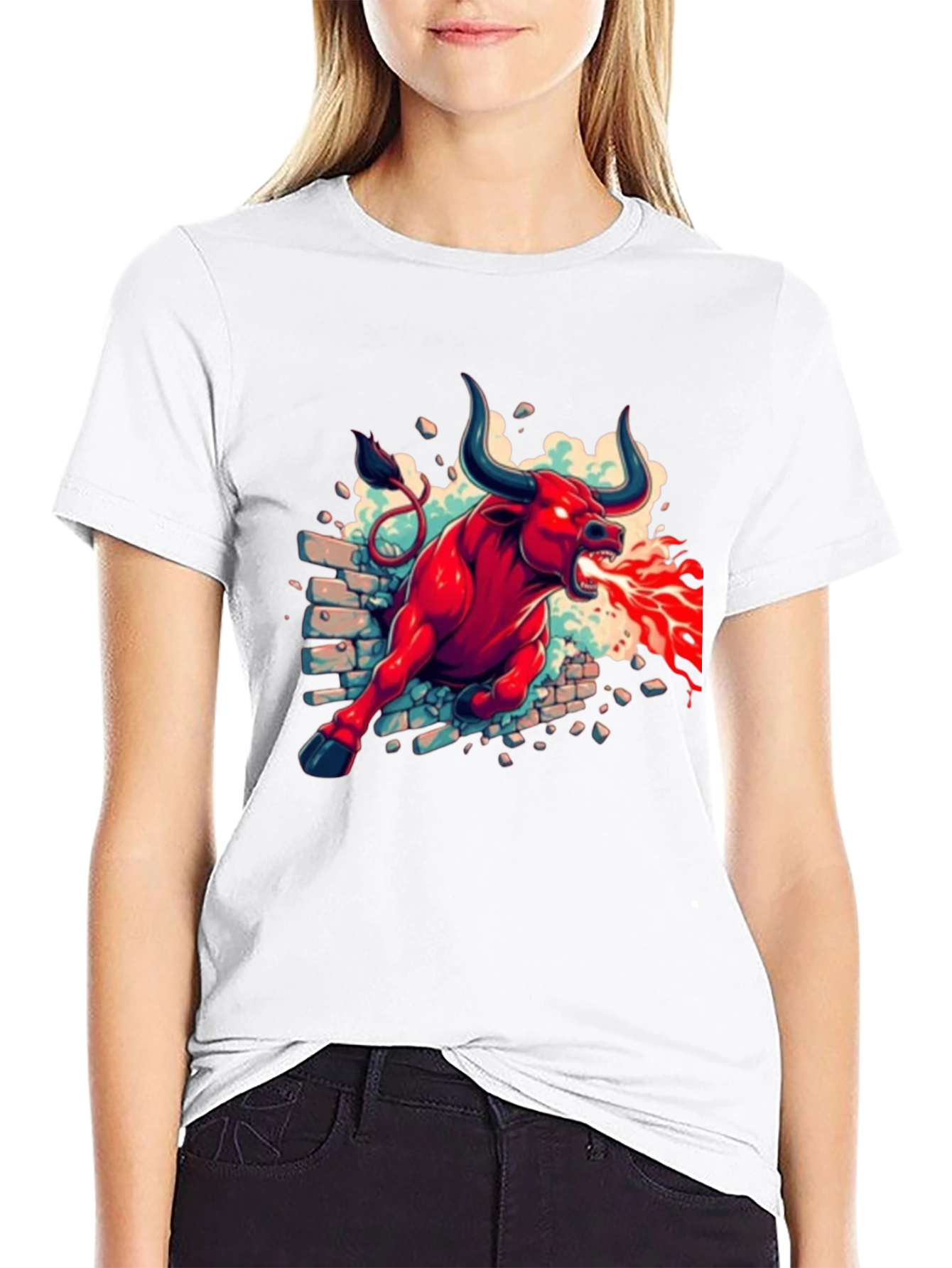 Raging Bull Graphic Tee - Fierce Style