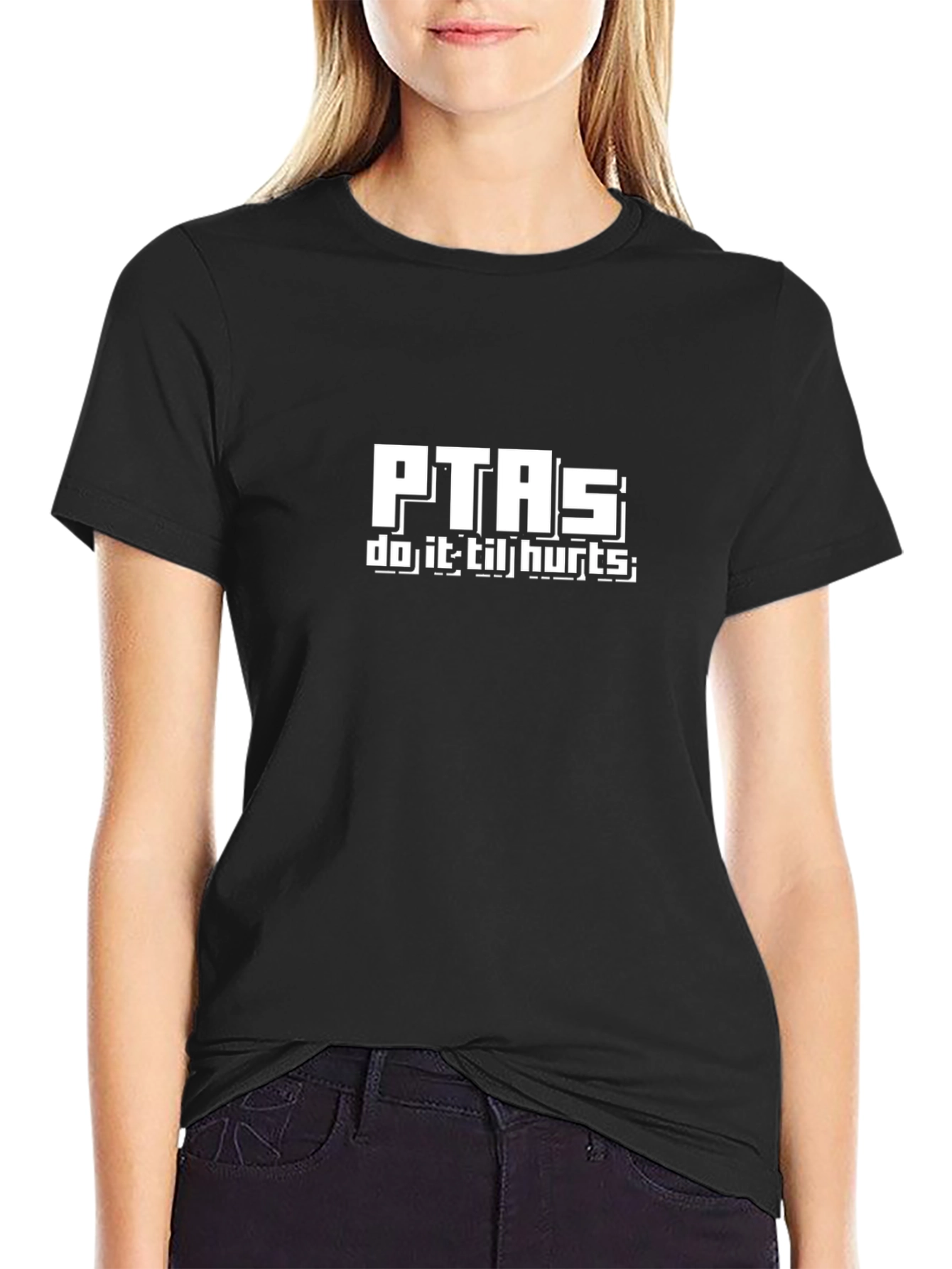 PTAS Do It Til Hurts Black T-Shirt