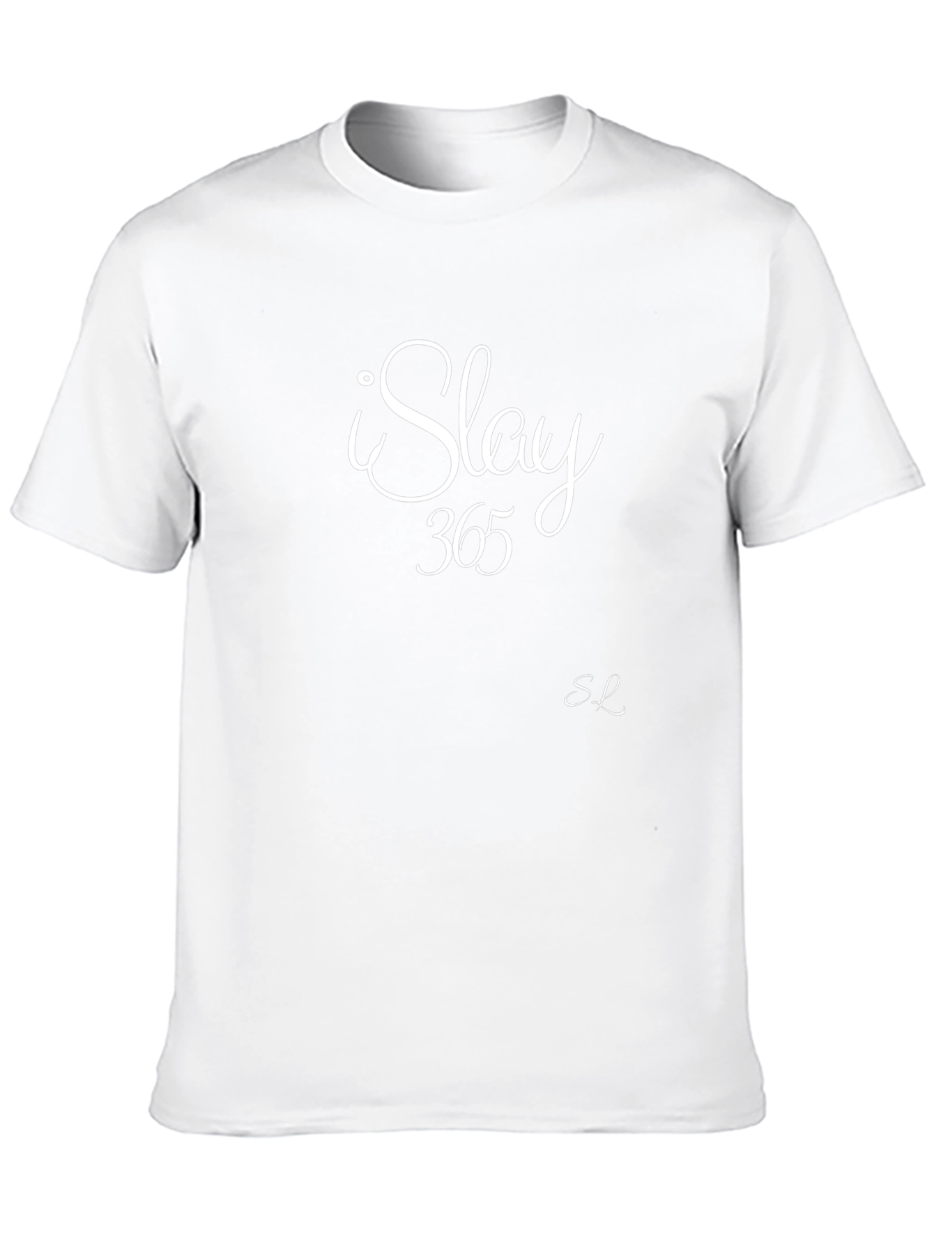 I Slay 365 Black T-Shirt