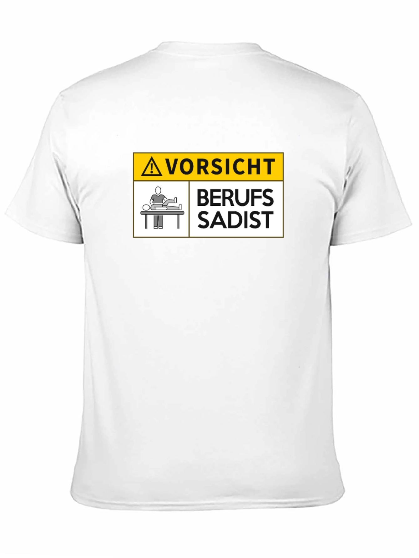 Berufs-Sadist T-Shirt - Caution Professional Sadist