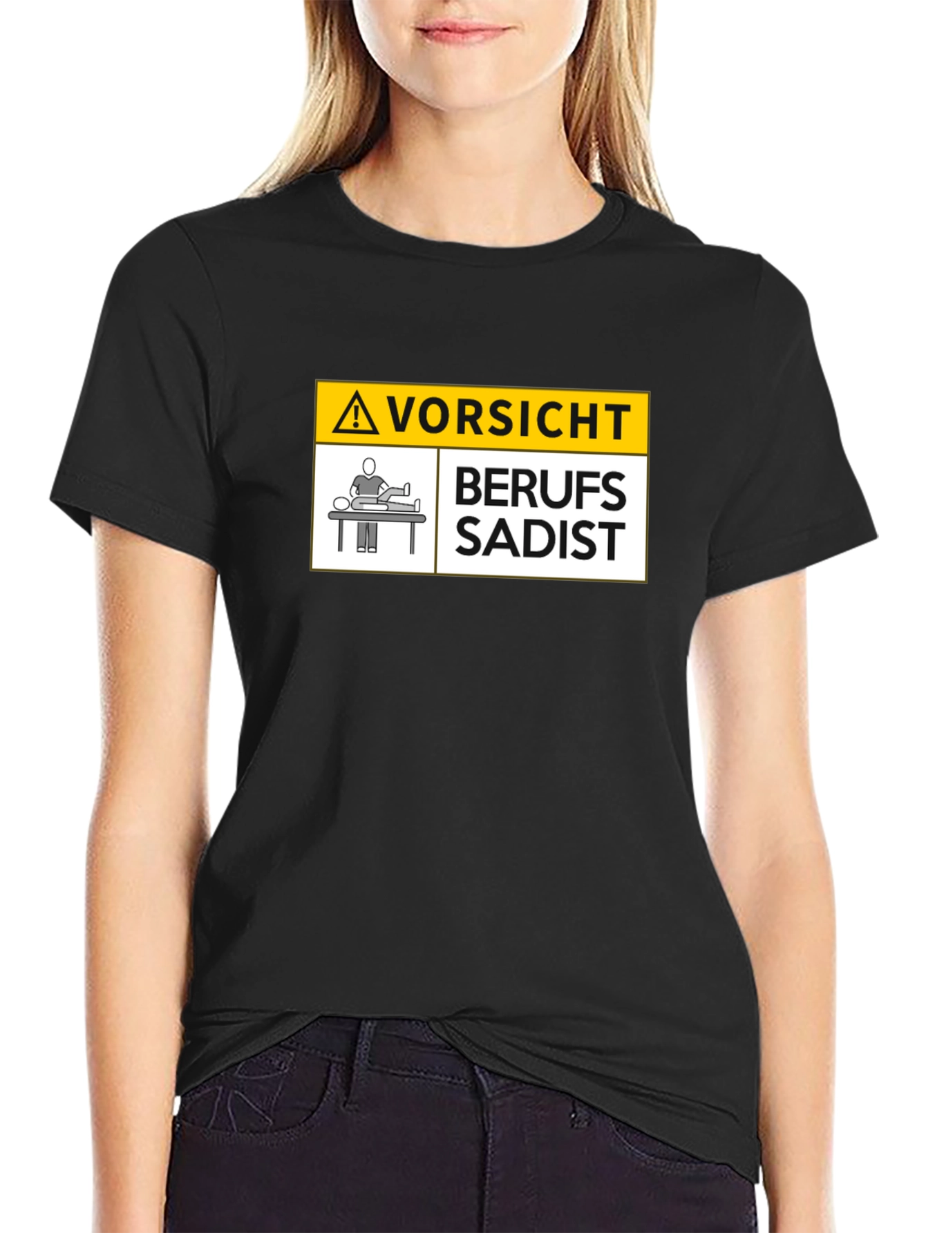 Berufs-Sadist T-Shirt - Caution Professional Sadist