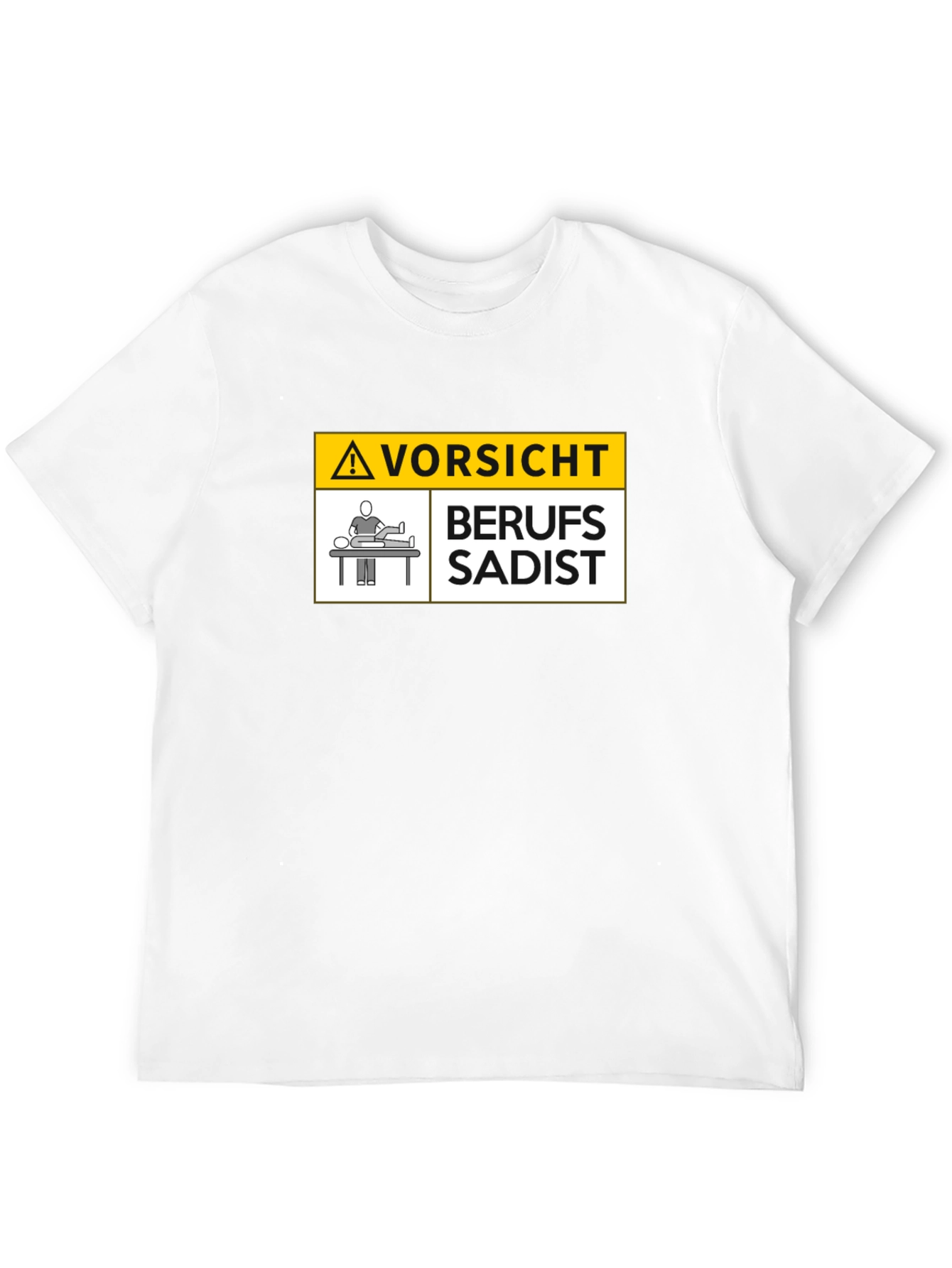Berufs-Sadist T-Shirt - Caution Professional Sadist