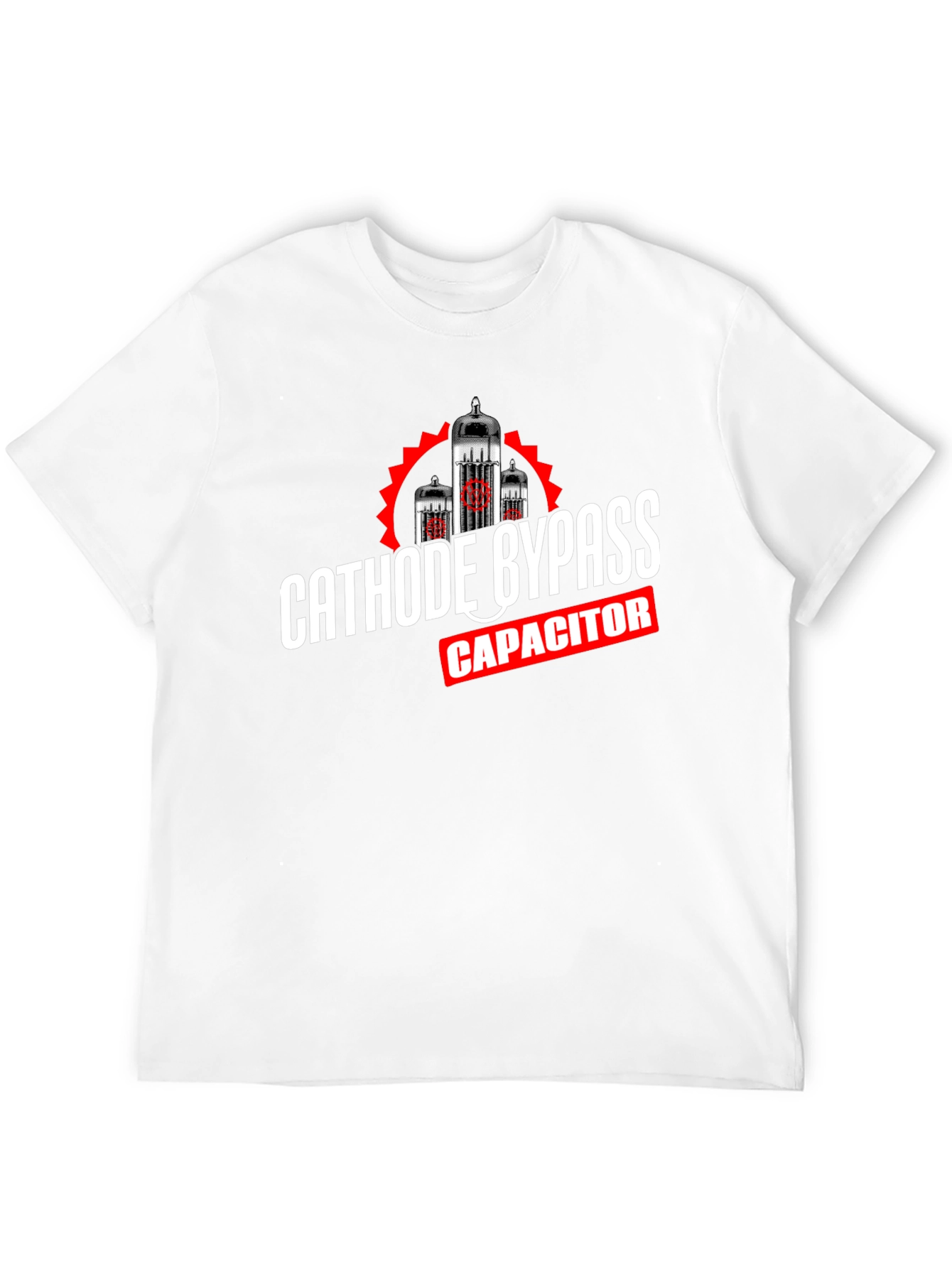 Cathode Bypass Capacitor T-Shirt Black