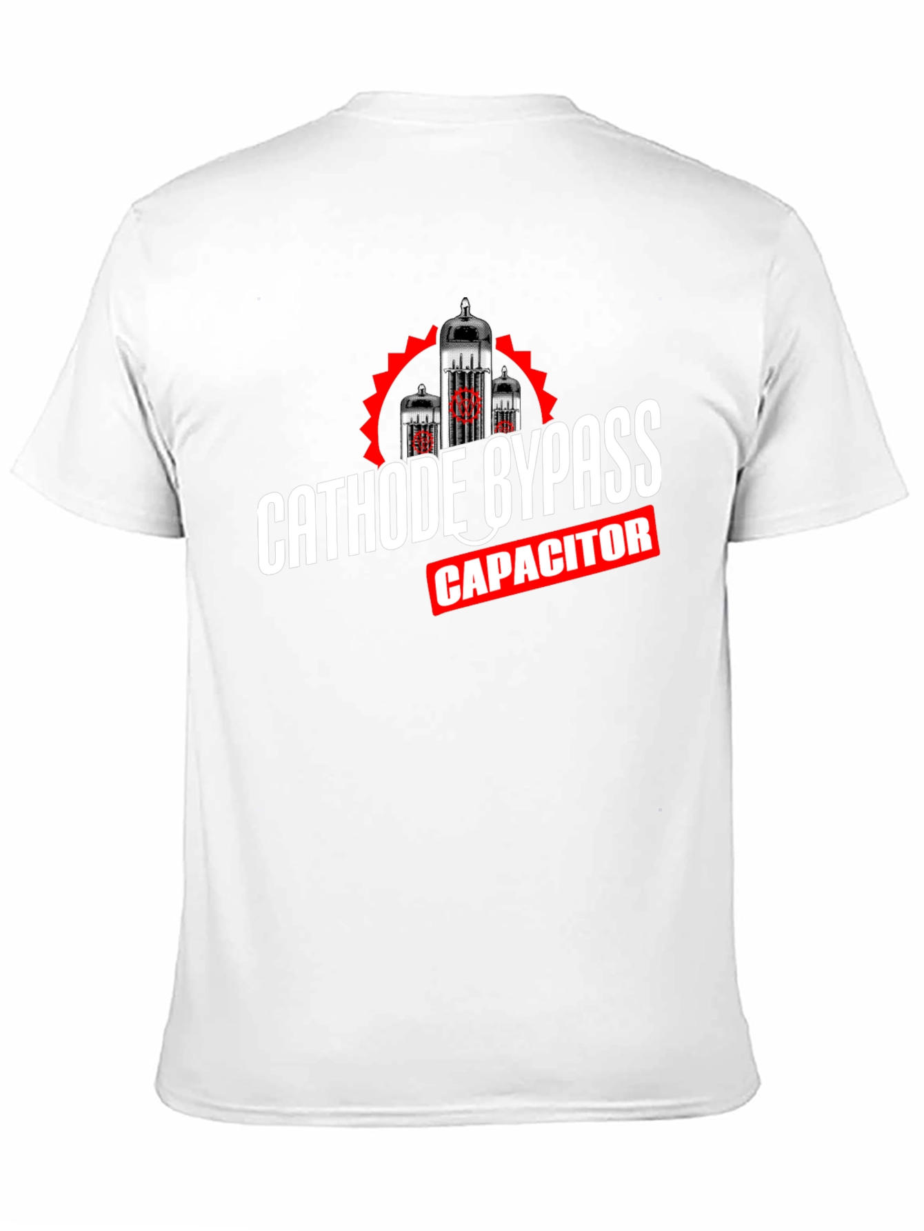 Cathode Bypass Capacitor T-Shirt Black