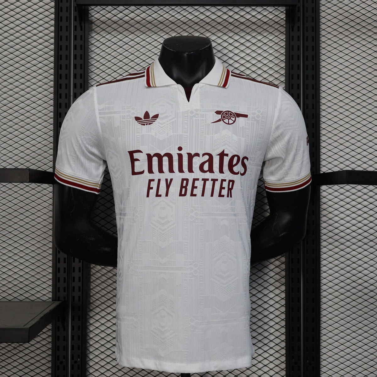 2025-26 Arsenal White 2 Away Player Jersey