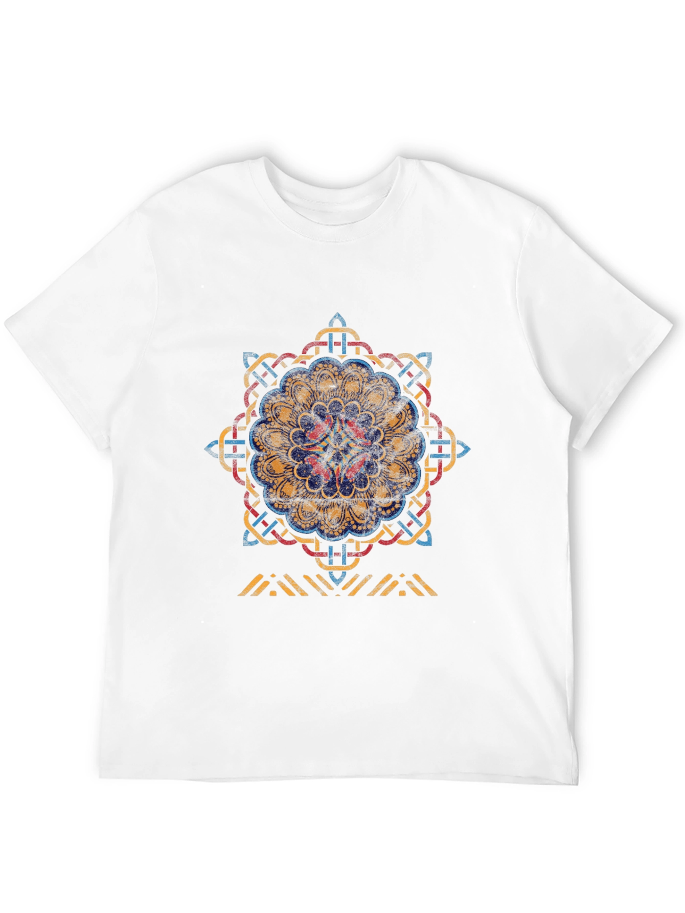 Celtic Mandala Graphic Tee - Black