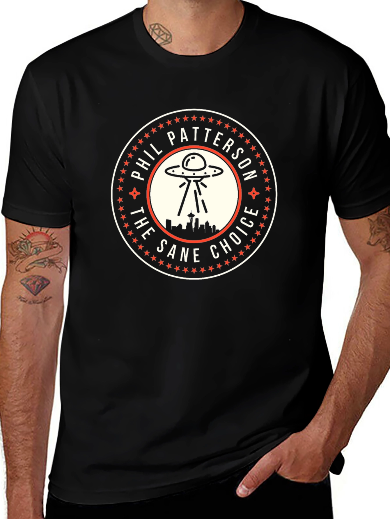 Phil Patterson UFO Seattle T-Shirt