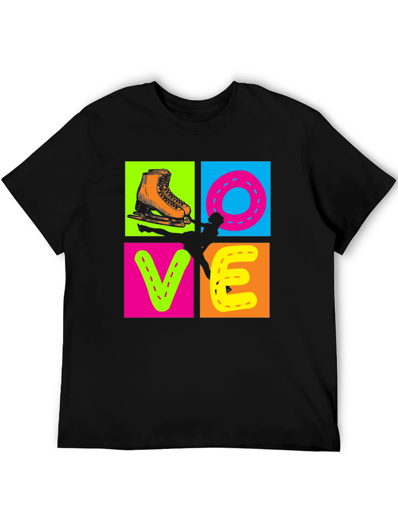 I Love Skating Graphic T-Shirt