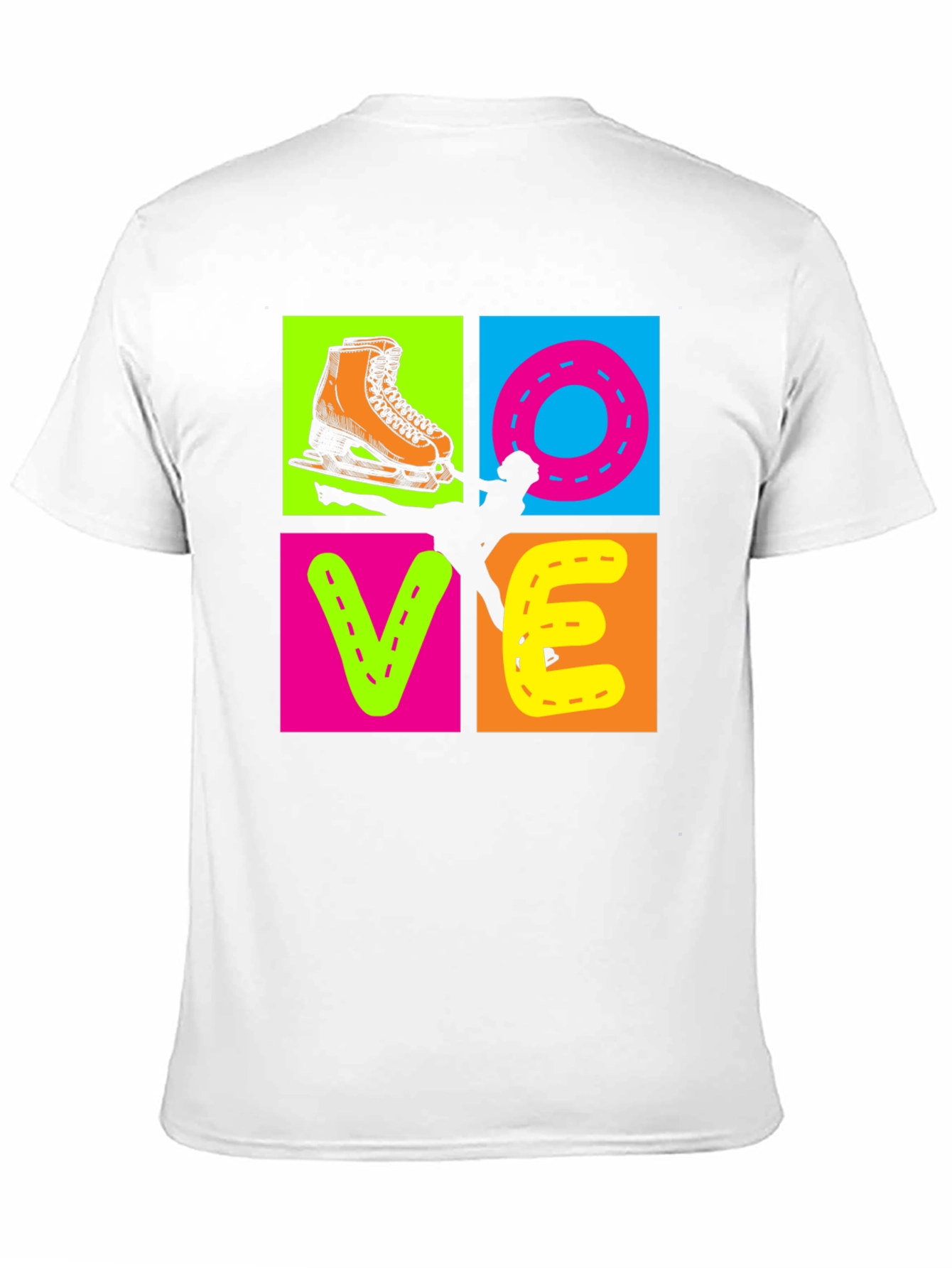 I Love Skating Graphic T-Shirt