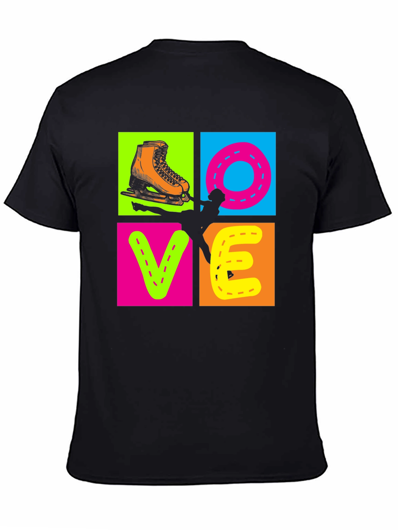 I Love Skating Graphic T-Shirt