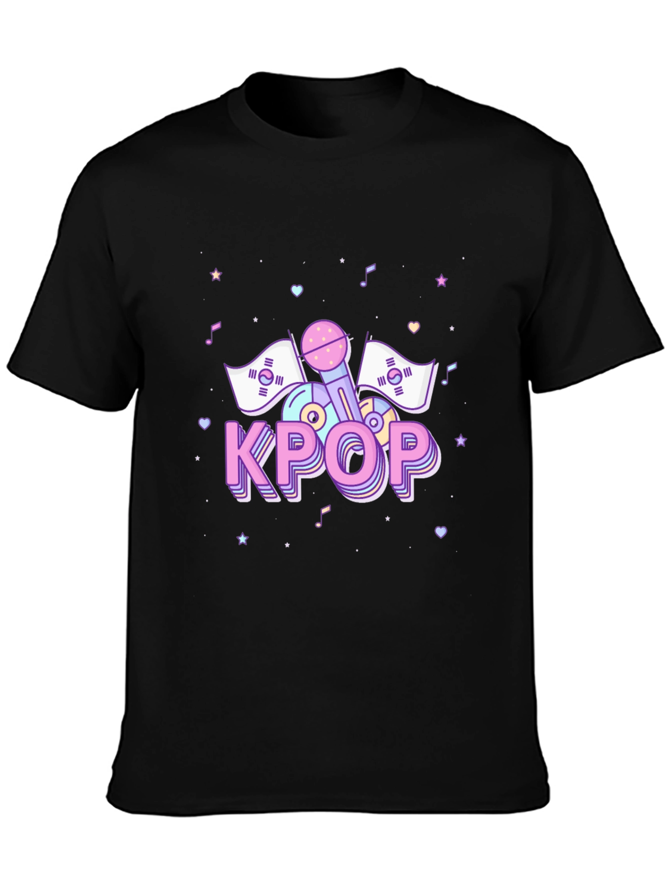 KPOP Graphic Tee - Stylish Music Fan Apparel