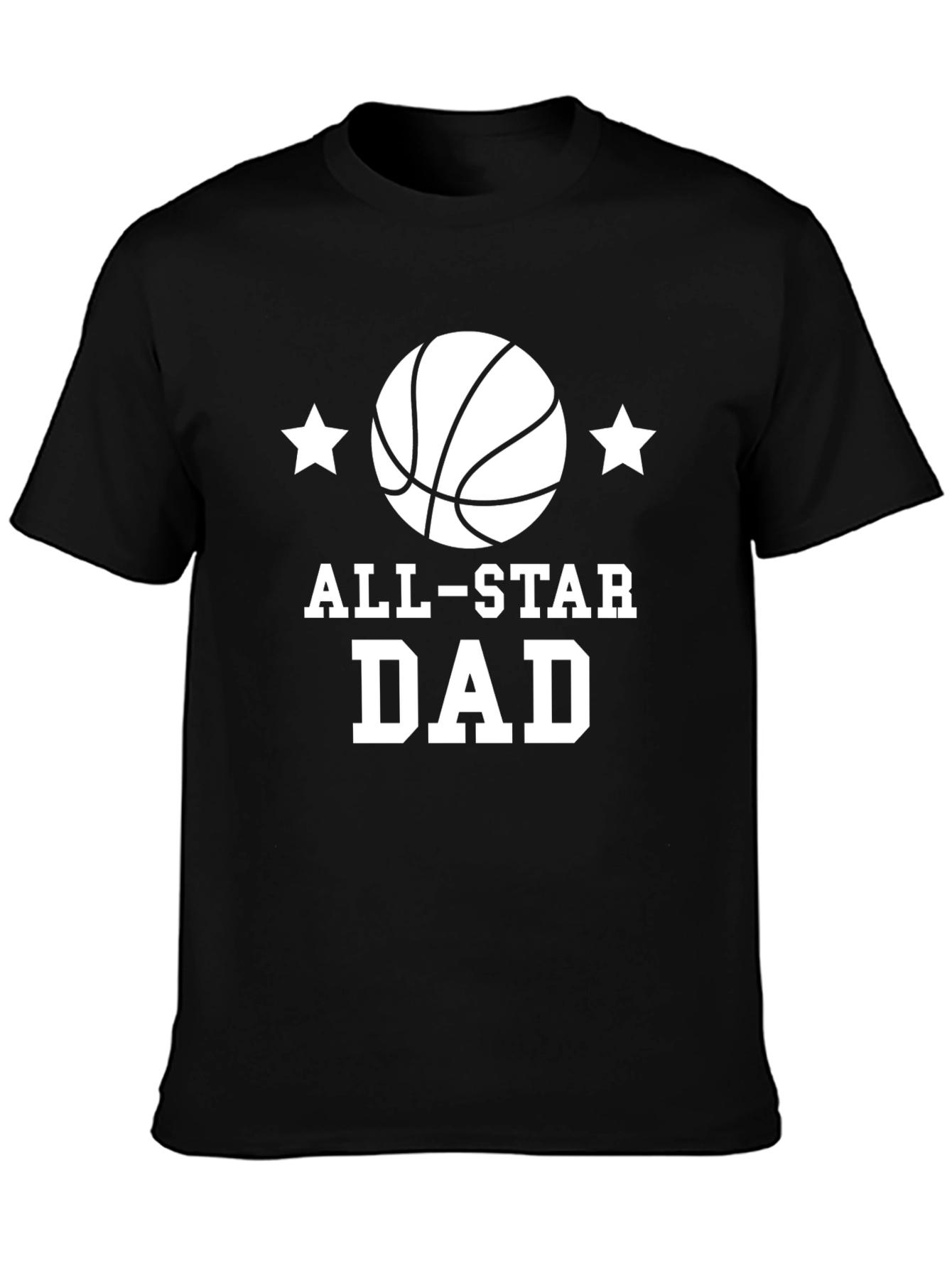 All-Star Dad Black T-Shirt