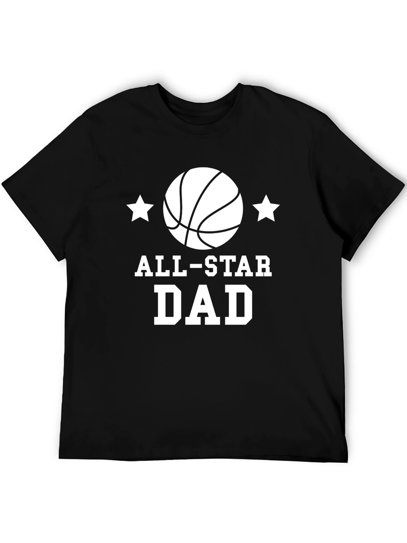 All-Star Dad Black T-Shirt
