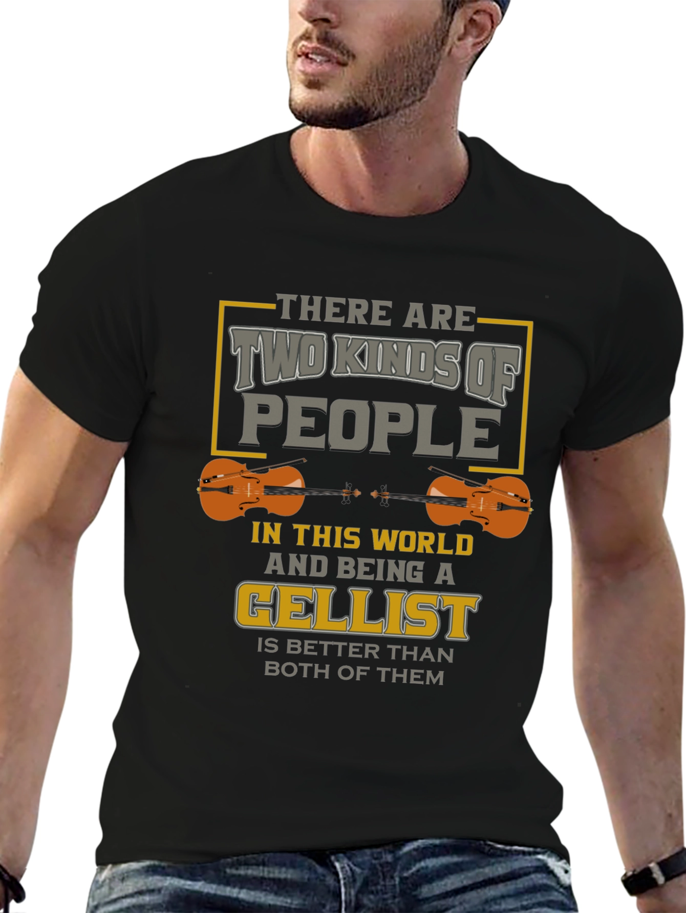 Cellist T-Shirt: Two Kinds of People