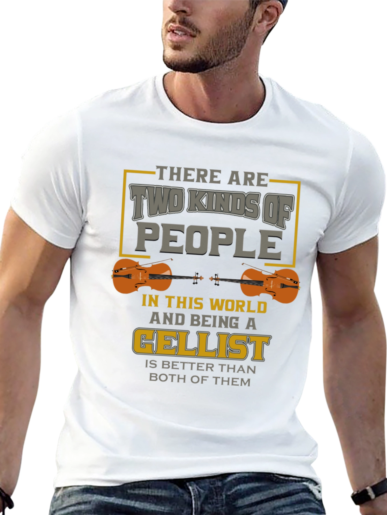 Cellist T-Shirt: Two Kinds of People