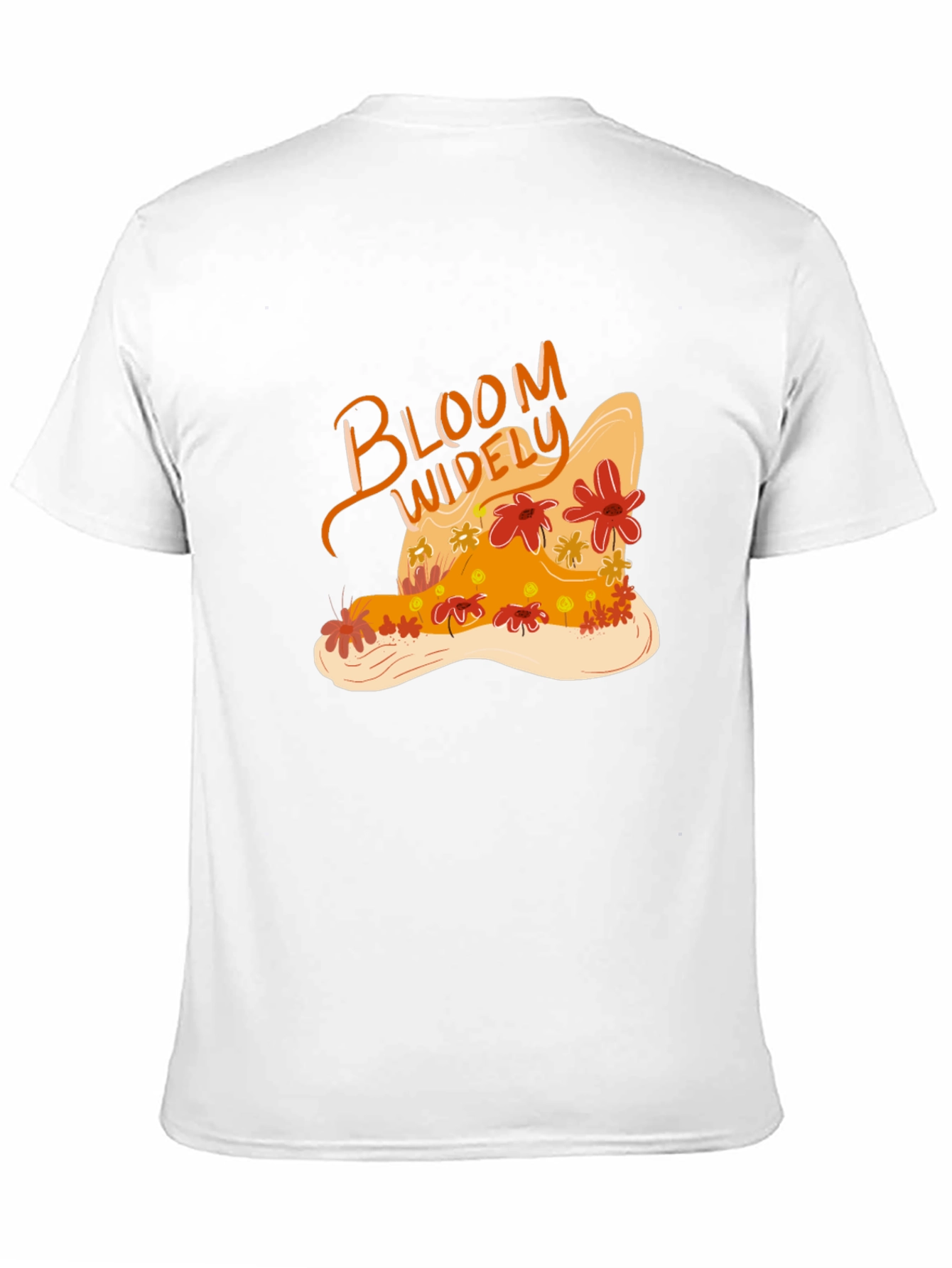 Bloom Widely Graphic Black T-Shirt