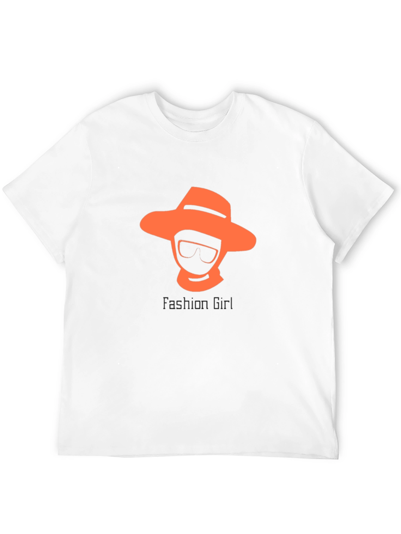Stylish Fashion Girl Graphic T-Shirt - Casual Comfort
