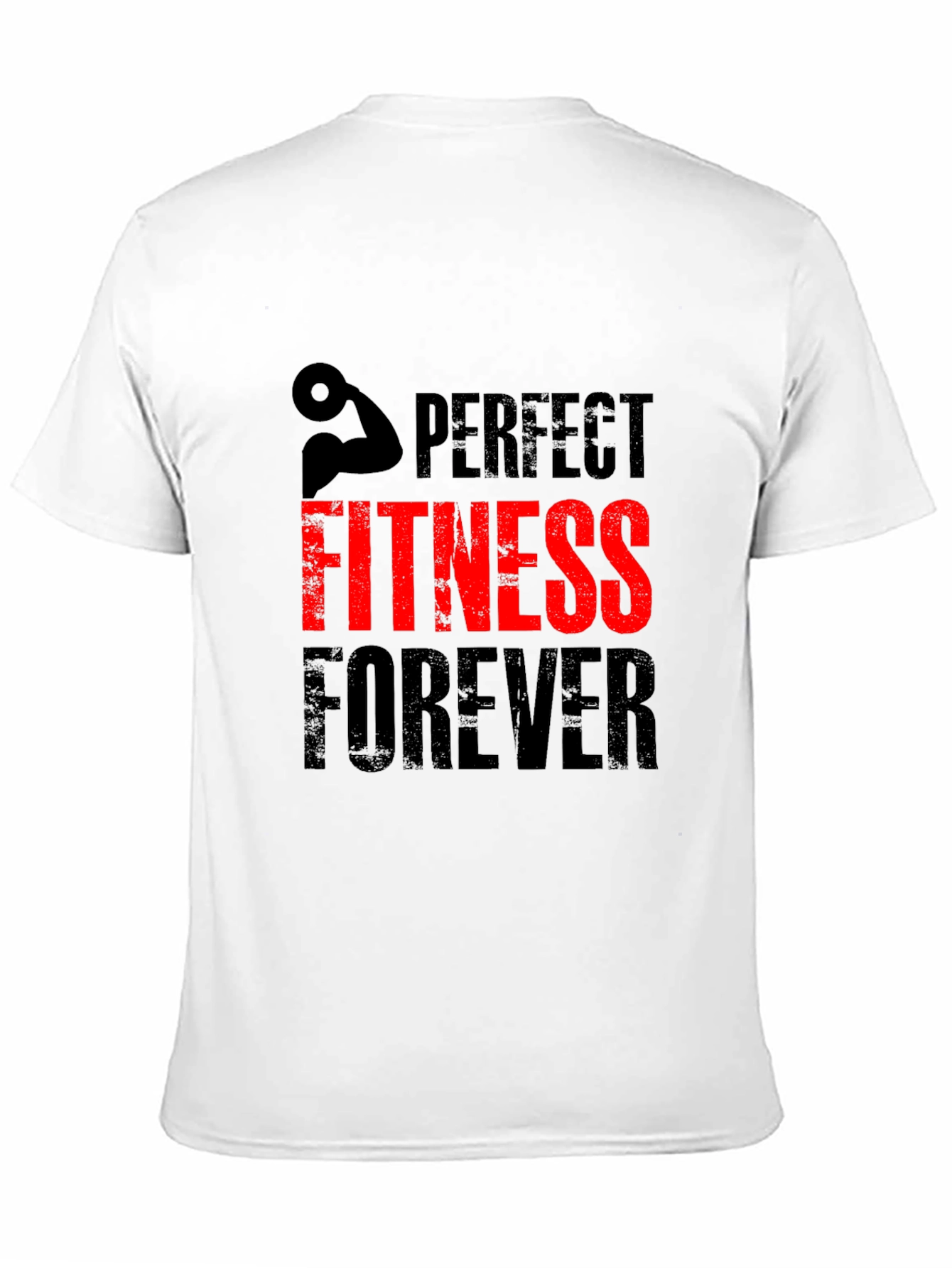 Perfect Fitness Forever Black T-Shirt