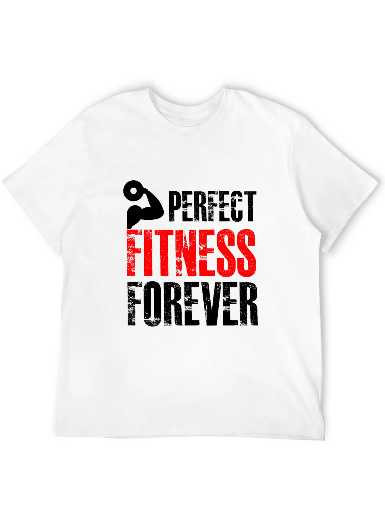 Perfect Fitness Forever Black T-Shirt